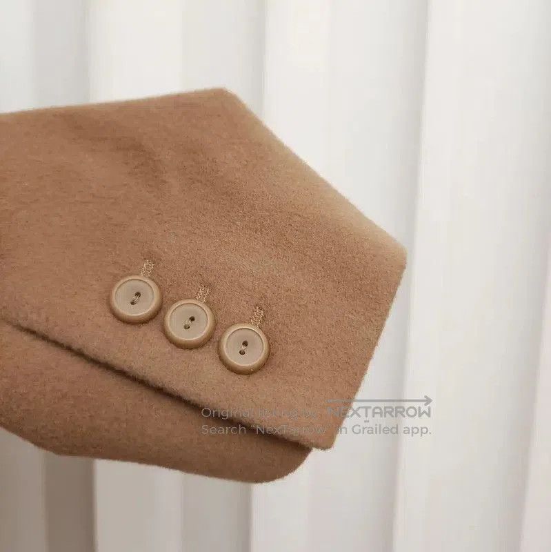 Max Mara MaxMara Casual Wool Mid-Length Coat for Women . Size S / US 4 / IT 40 - 4 Thumbnail