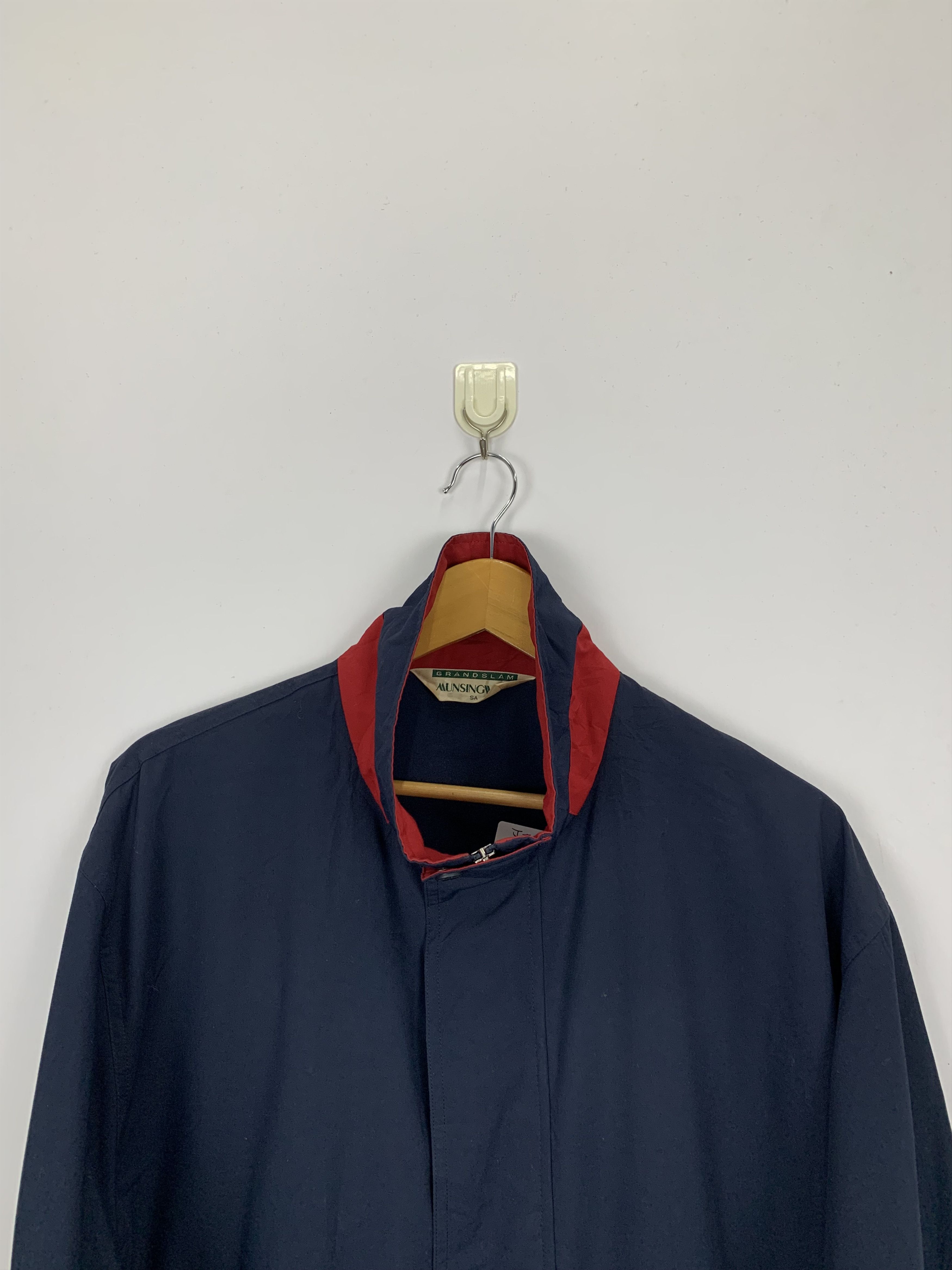 Grand Slam Vintage Grand Slam Munsingwear Zipper Up Light Jacket JA0099 Size US XXL / EU 58 / 5 - 2 Thumbnail