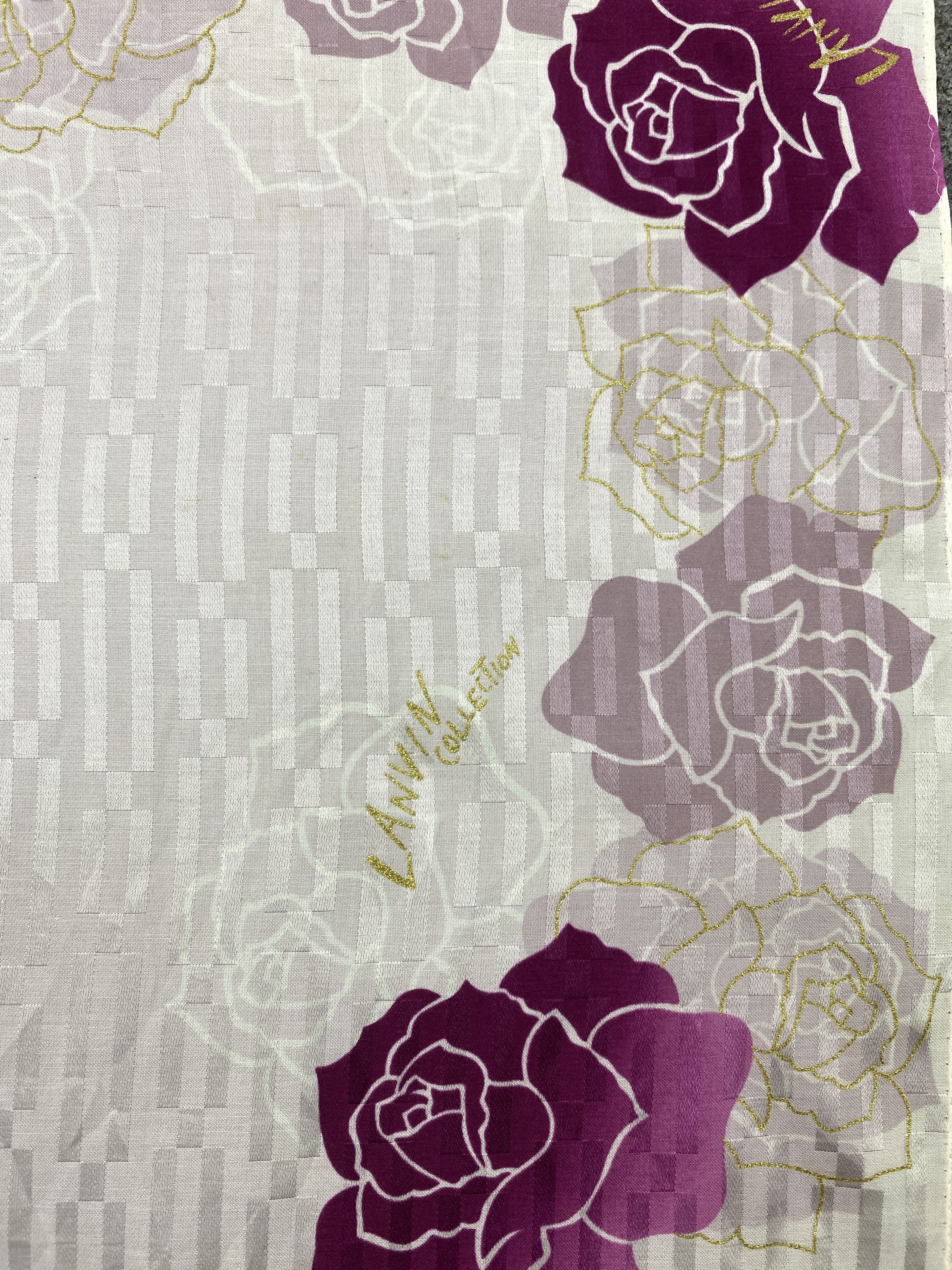 Lanvin Vintage Lanvin Japan Collection Rose Silk Scarf SN0117 Size ONE SIZE - 7 Thumbnail