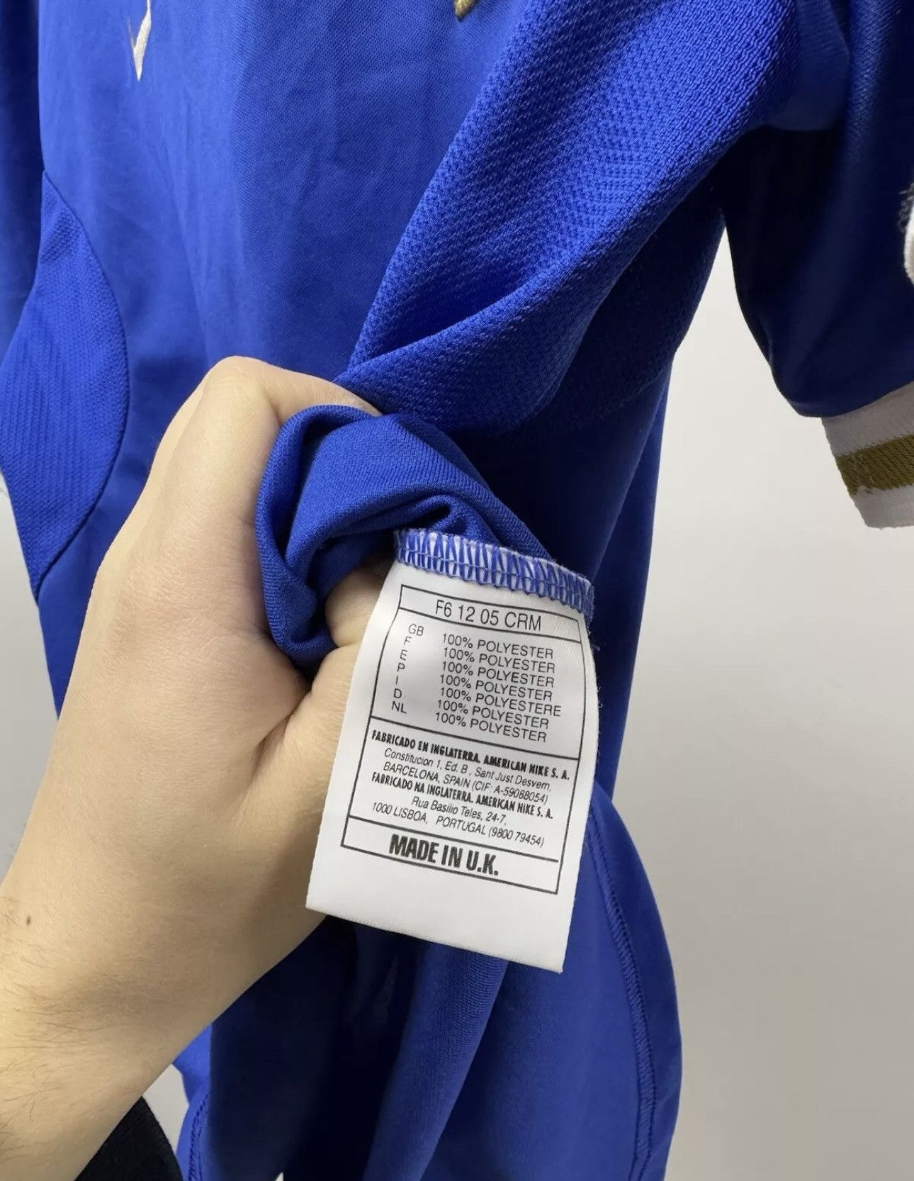 Nike × Vintage Nike Italy Vintage Jersey 1996/1997 Azzuri World Cup Size US S / EU 44-46 / 1 - 8 Thumbnail