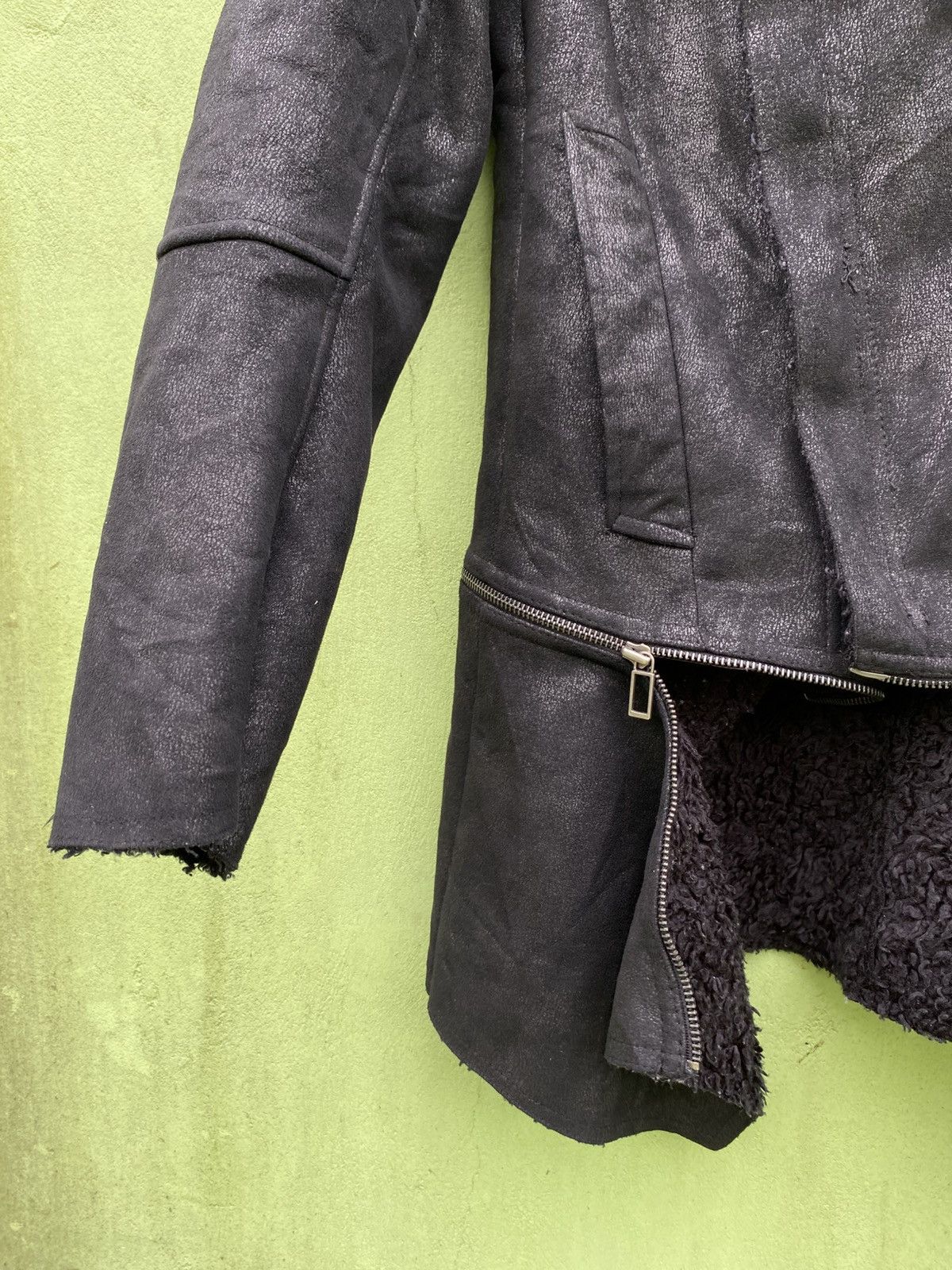 ANDEW Andew Suede Avant Garde Style Asymmetrical Goth Dark Luxury Size US M / EU 48-50 / 2 - 11 Thumbnail