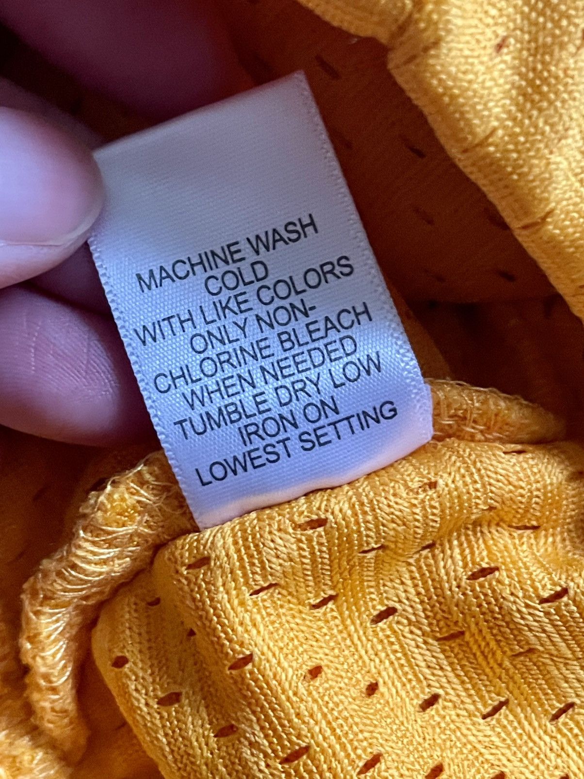 Fear of God FOG Essentials FW18 Mesh Shorts - Taxi Yellow Size US 34 / EU 50 - 7 Thumbnail