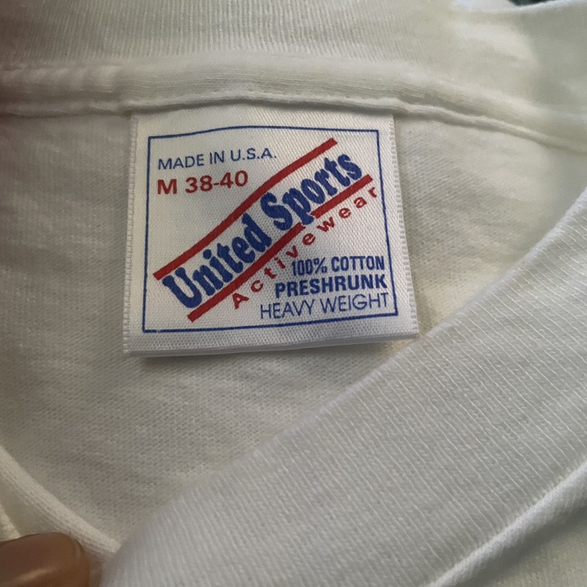 NCAA × Vintage Vintage 1990s Four University Sports Festival NCAA T Shirt Size US M / EU 48-50 / 2 - 3 Thumbnail