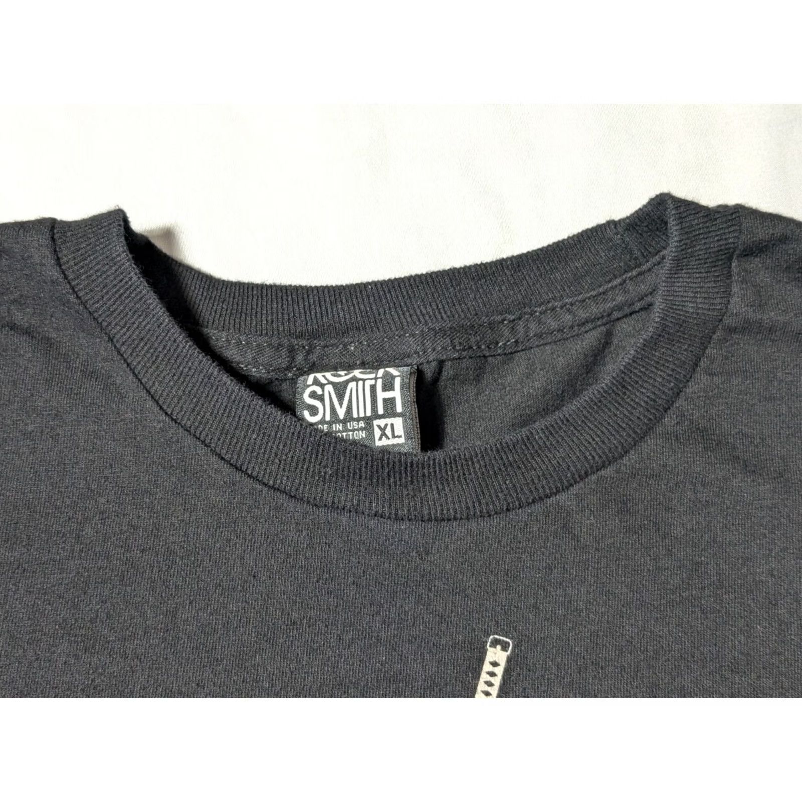 Vintage ROCKSMITH NINJA SQUAD CREEPIN WHILE U SLEEPIN Men XL Black T-Shirt Made In USA Size US XL / EU 56 / 4 - 5 Thumbnail