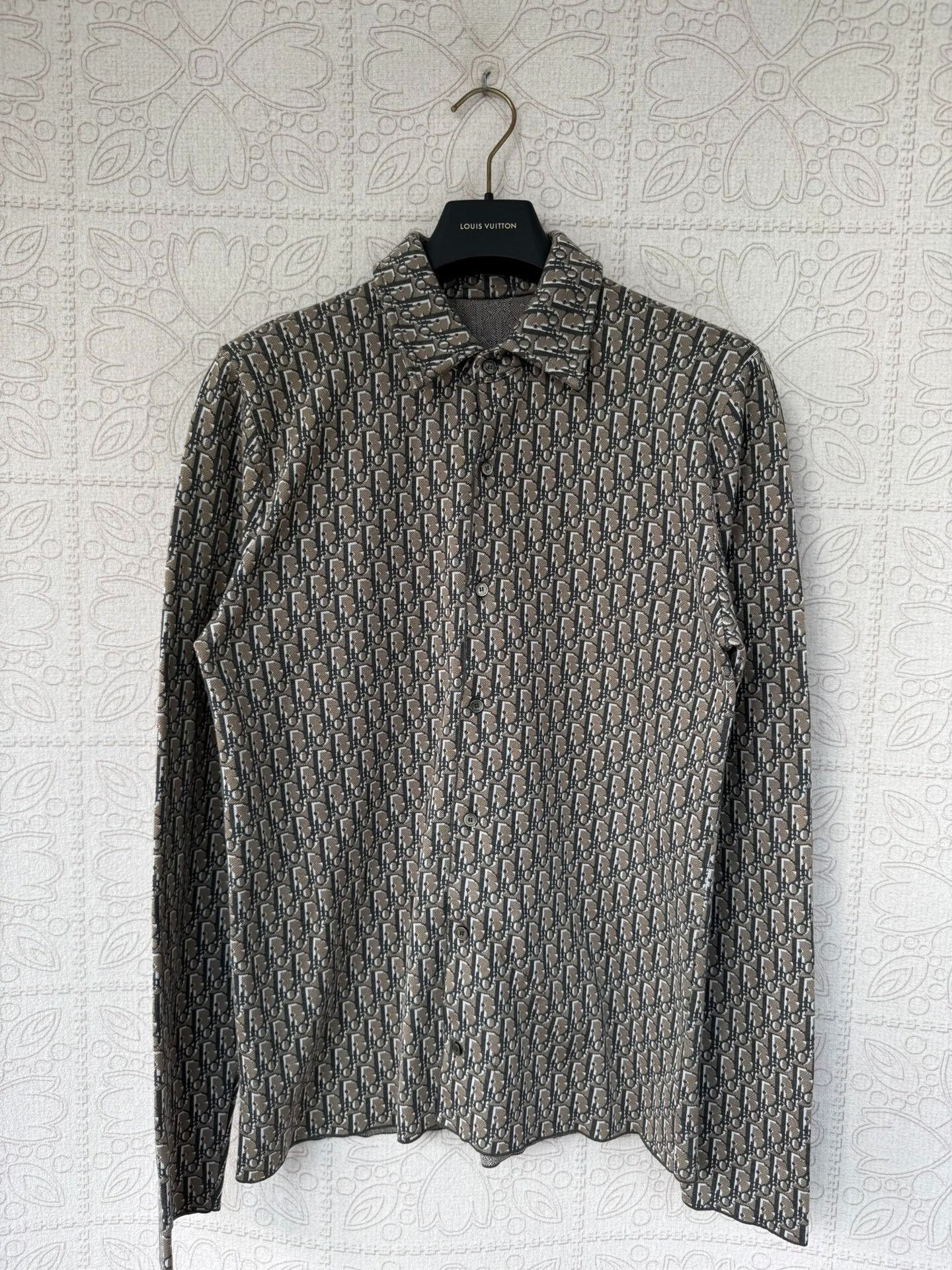 Dior dior patterned long sleeve shirt size S Size US S / EU 44-46 / 1 - 1 Thumbnail