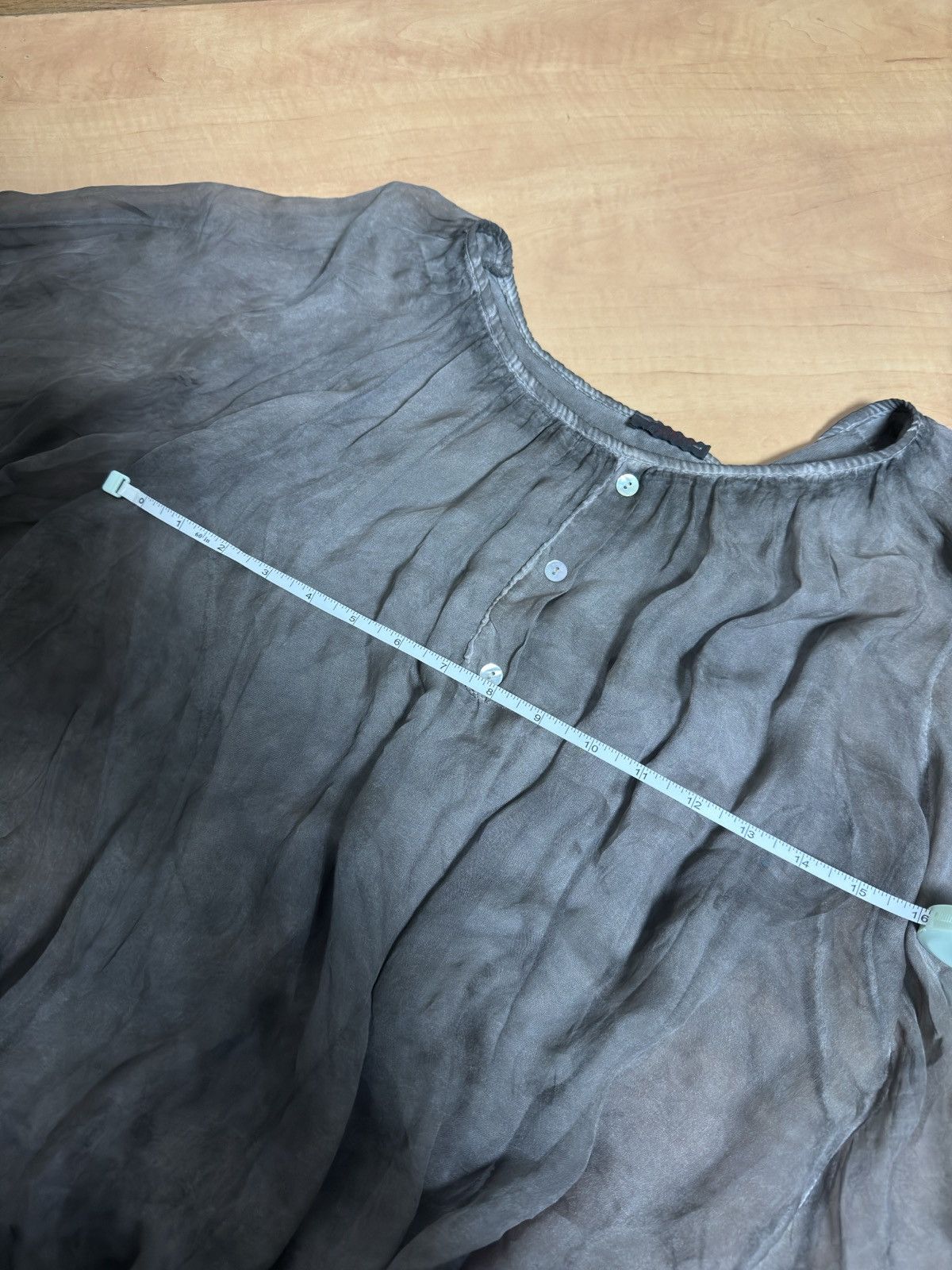 Issey Miyake × Japanese Brand × Undercover Vintage Bat Longsleeve Poncho Transparent Sleeveless Size US S / EU 44-46 / 1 - 14 Thumbnail