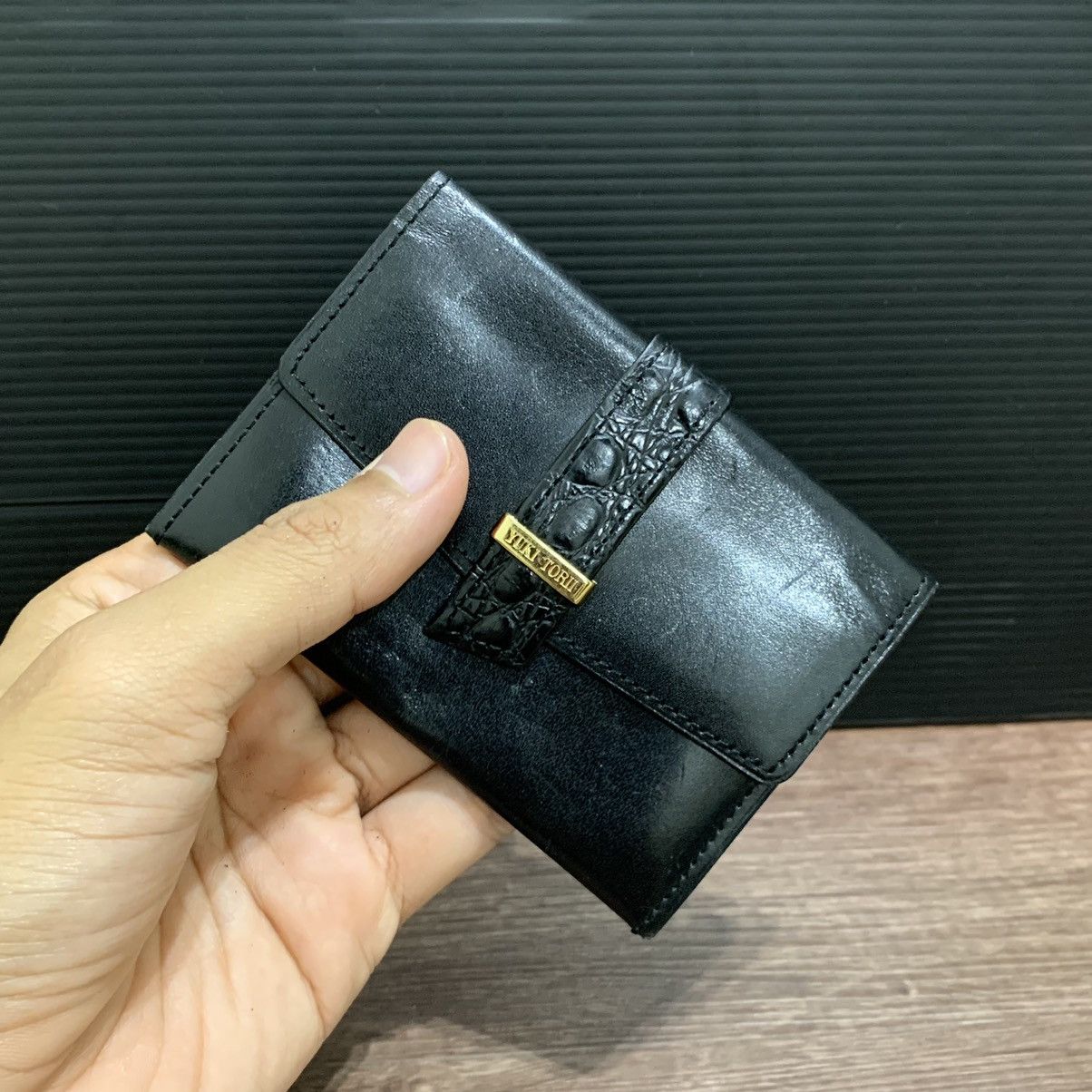 Leather JapaneseBrand Yuki Torii Card Holder Wallet Size ONE SIZE - 2 Thumbnail