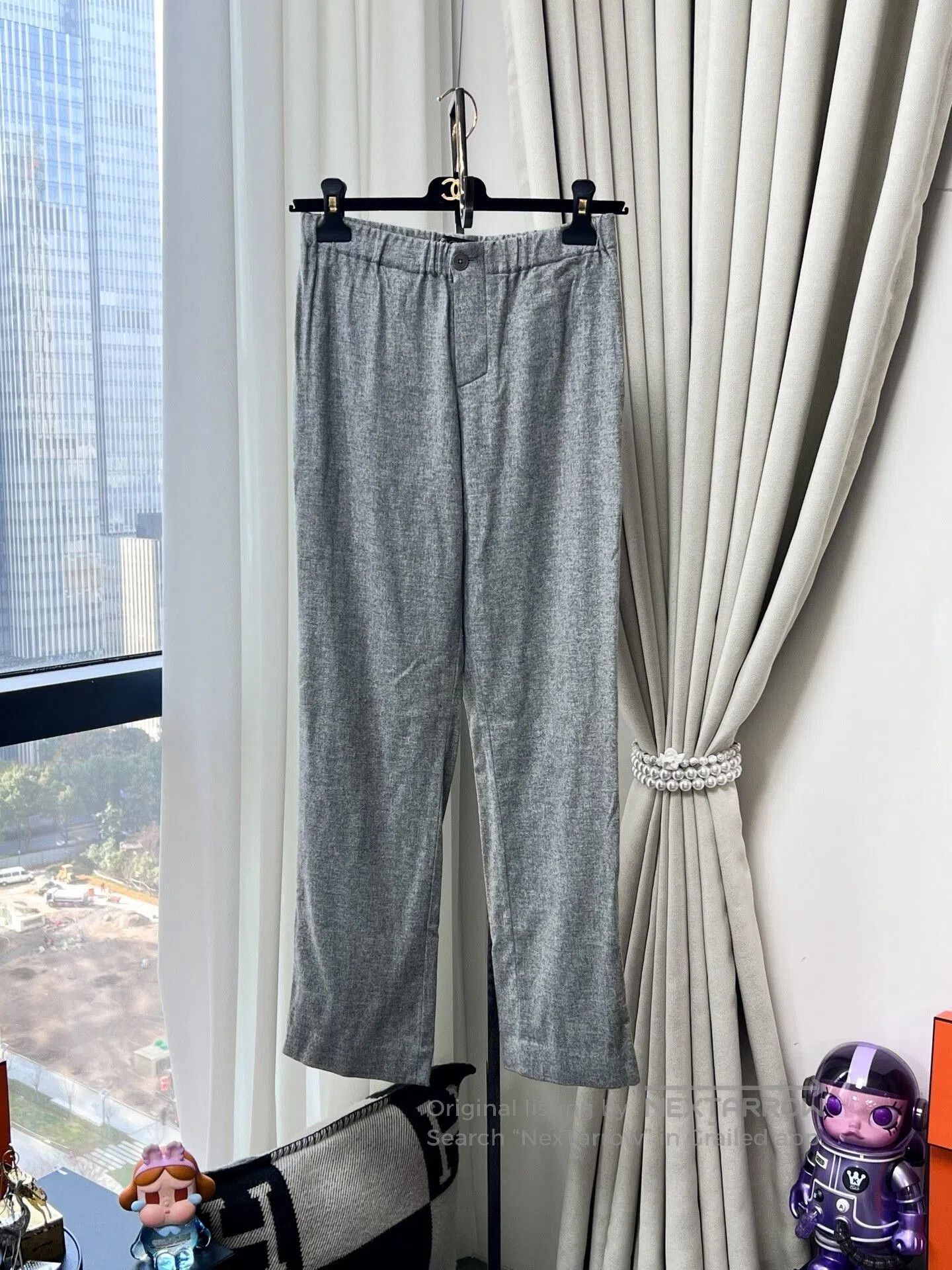 Loro Piana gray cashmere trousers by Loro Piana. Size US 38 / EU 54 - 2 Thumbnail