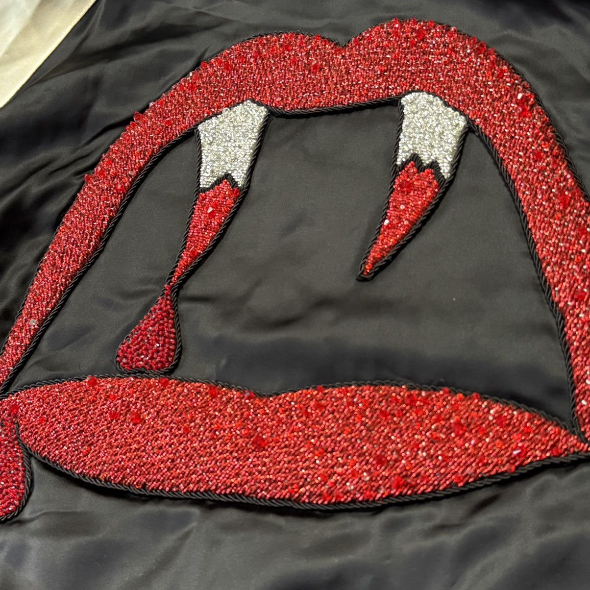 Hedi Slimane × Saint Laurent Paris Rare Size 52 Saint Laurent Bloodluster satin bomber jacket Size US L / EU 52-54 / 3 - 3 Thumbnail