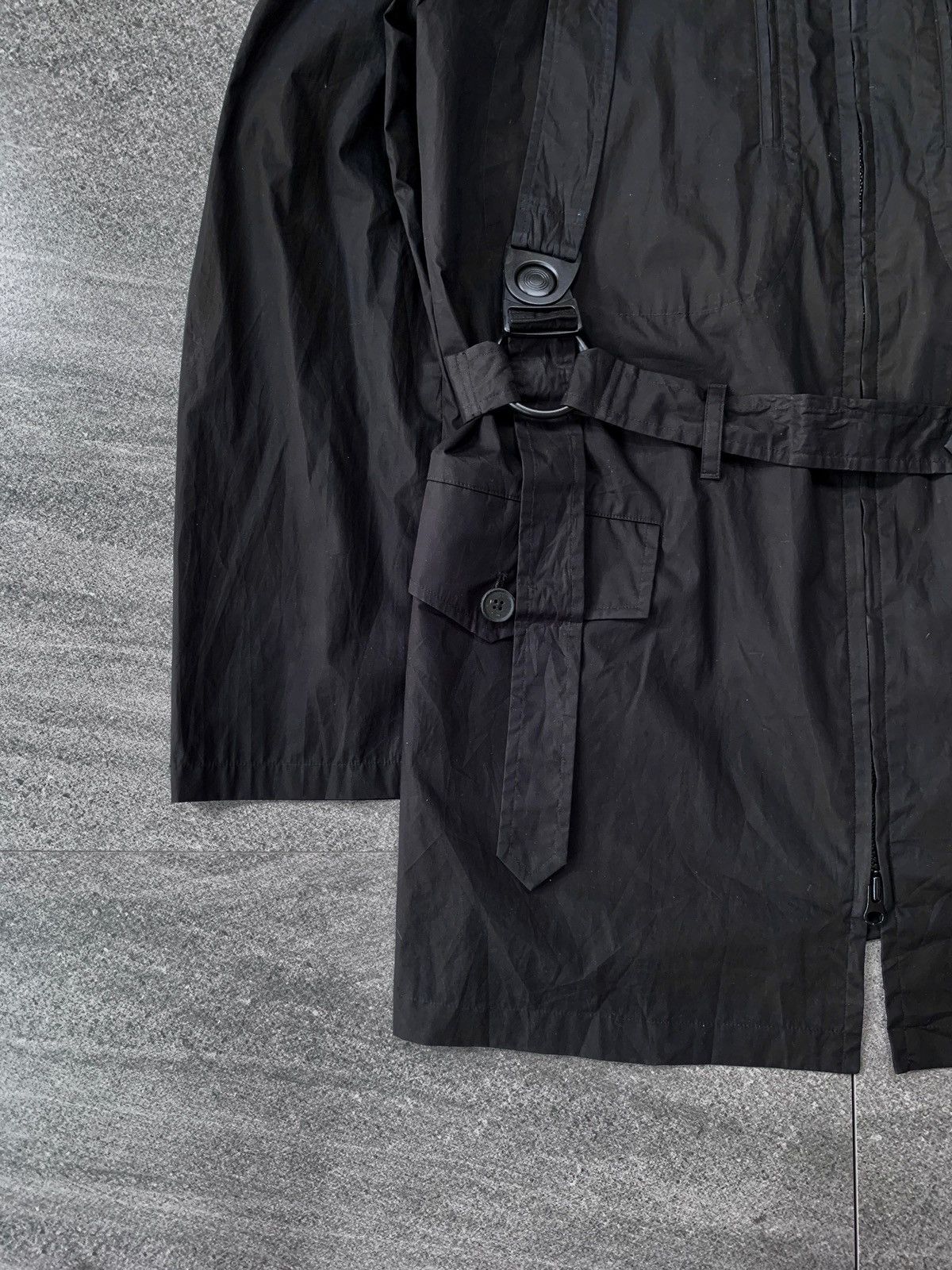 Yohji Yamamoto FREE TAX! Bondage Transformable Parka Jacket Size US S / EU 44-46 / 1 - 4 Thumbnail