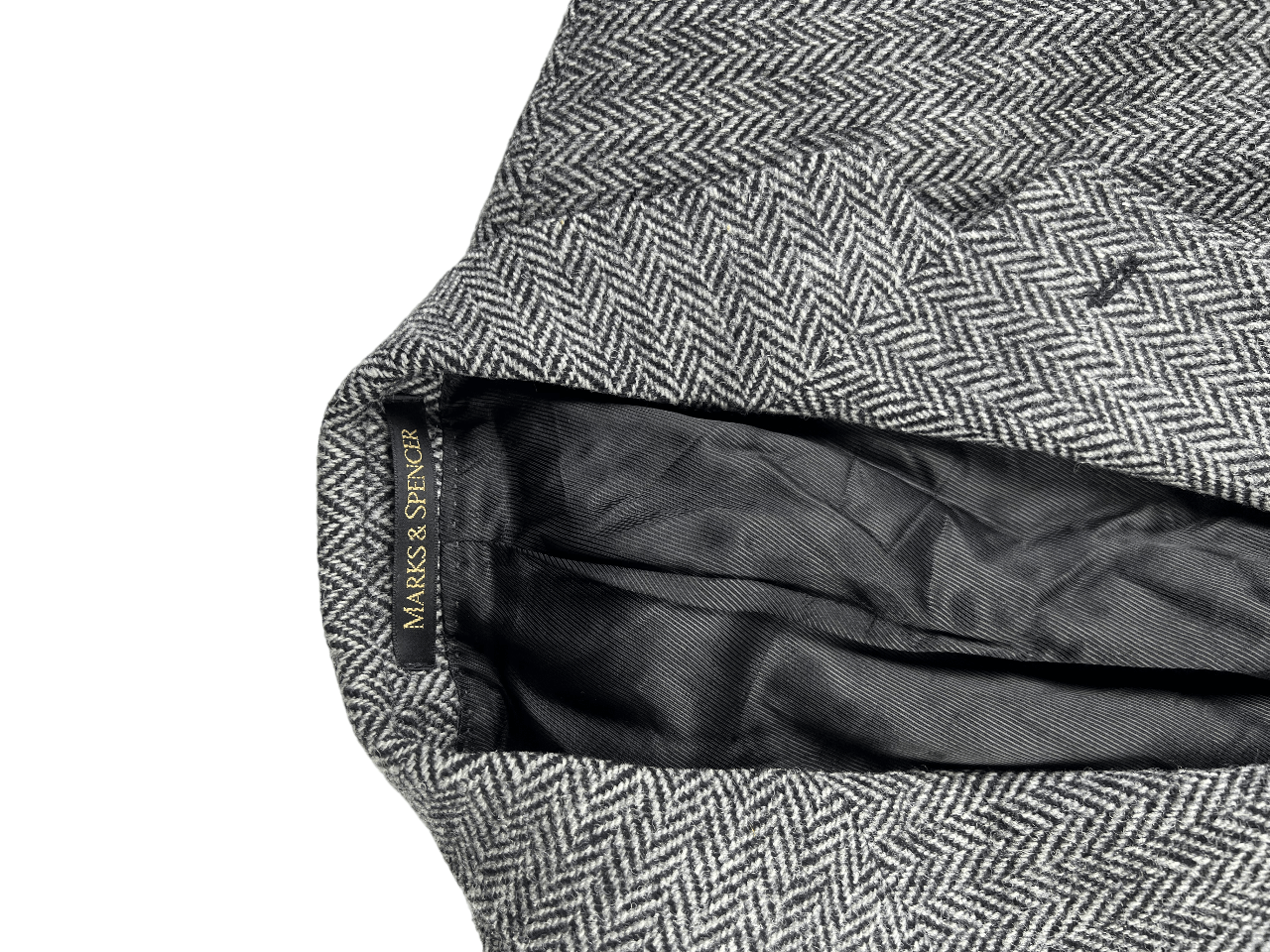 Harris Tweed × Vintage Vintage Harris Tweed Wool Blazer S Size 42S - 3 Thumbnail
