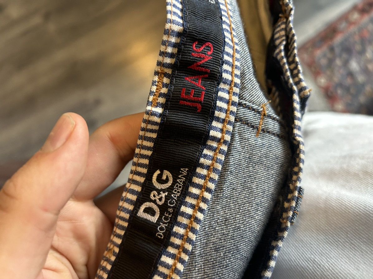 Dolce & Gabbana D&G Dolce & Gabbana Patchwork Star and Stripe Jeans Size US 30 / EU 46 - 17 Thumbnail