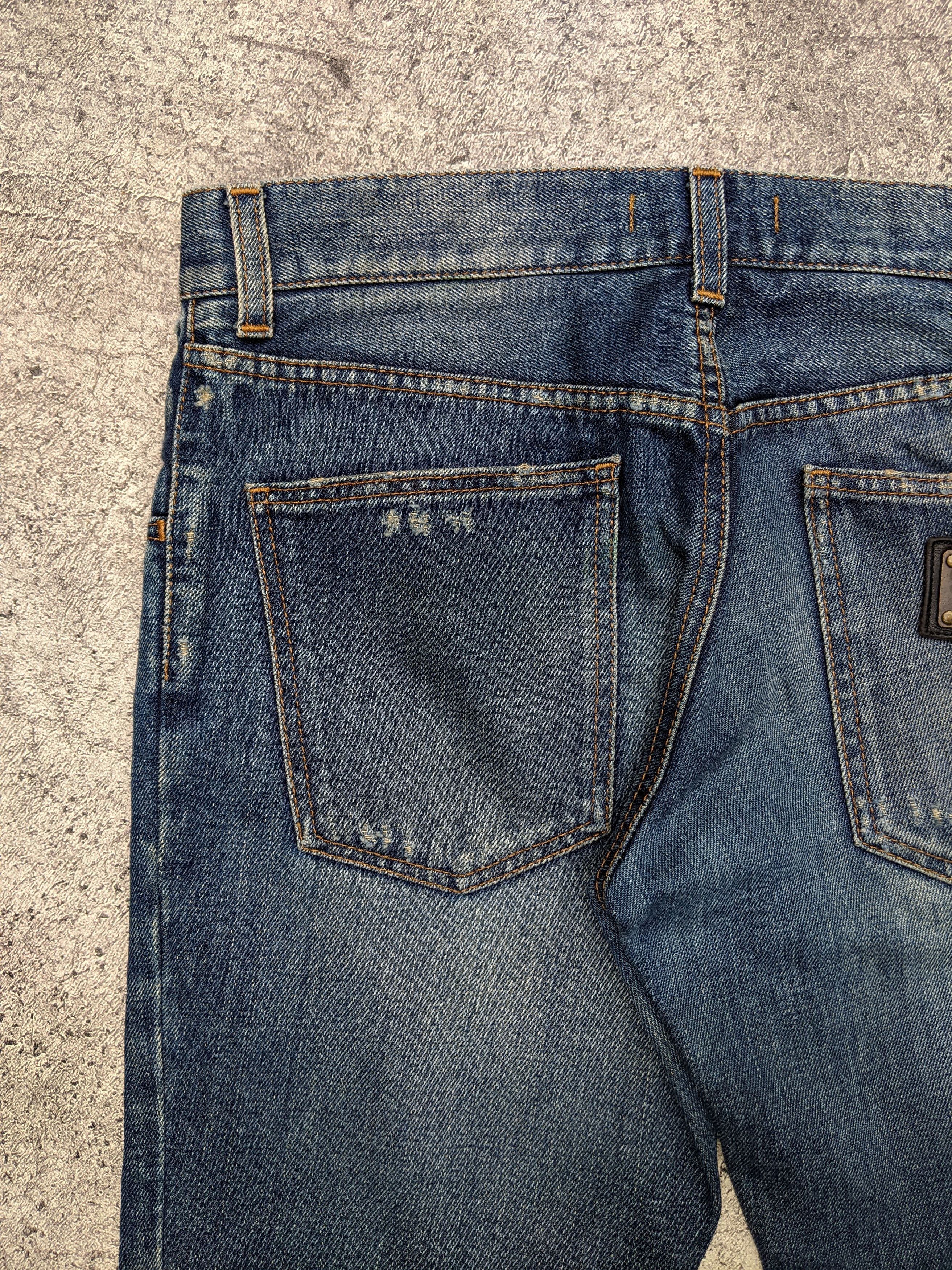 Dolce & Gabbana Dolce Gabbana Washed Denim Jeans Size US 28 / EU 44 - 10 Thumbnail