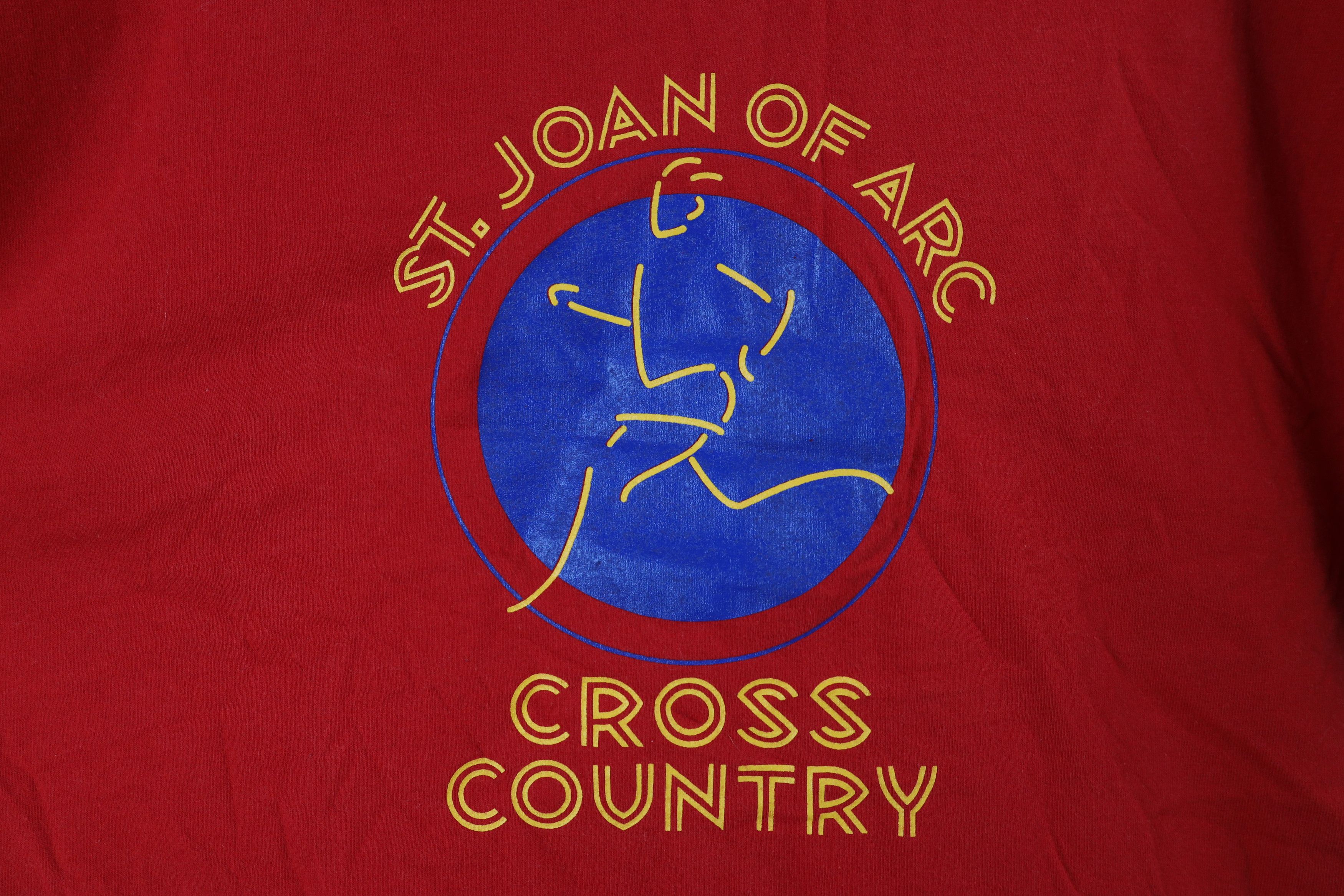 Russell Athletic × Vintage Vintage 90s Russell Athletic Arc Cross Country T-Shirt USA Size US L / EU 52-54 / 3 - 4 Thumbnail