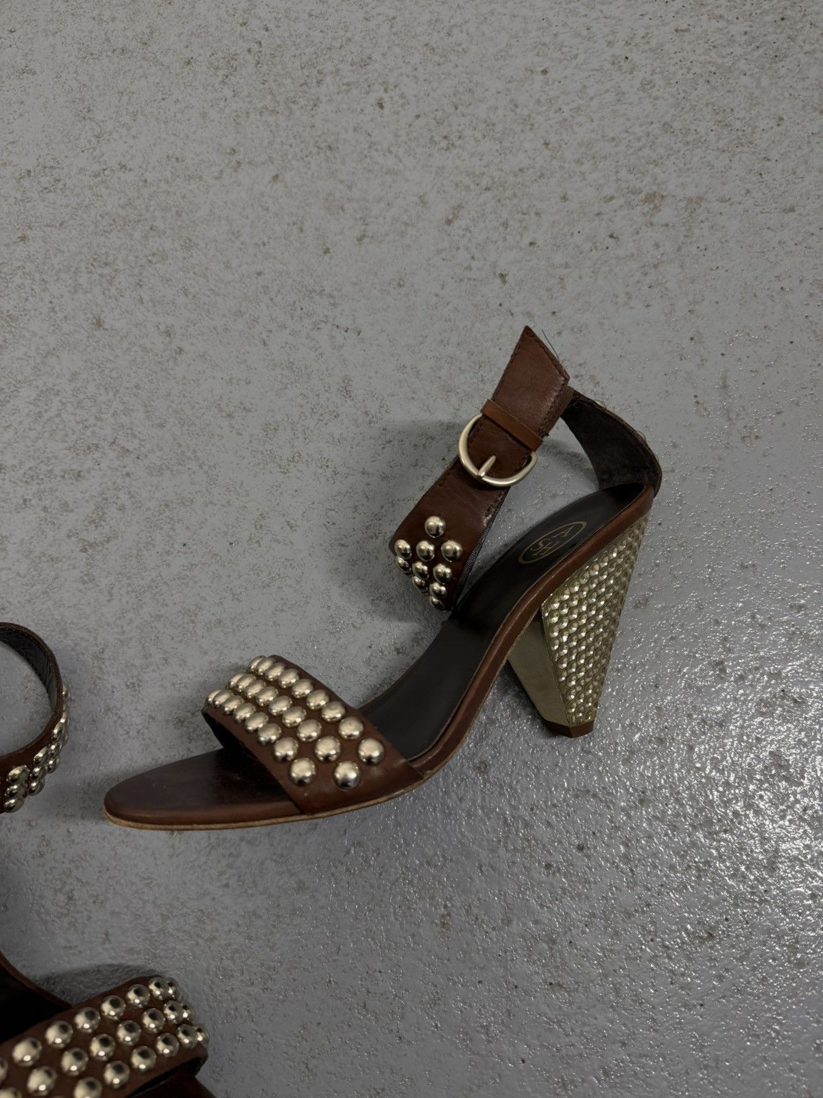 ASH Ash Studded Heel Boots Size US 8 / IT 38 - 2 Thumbnail