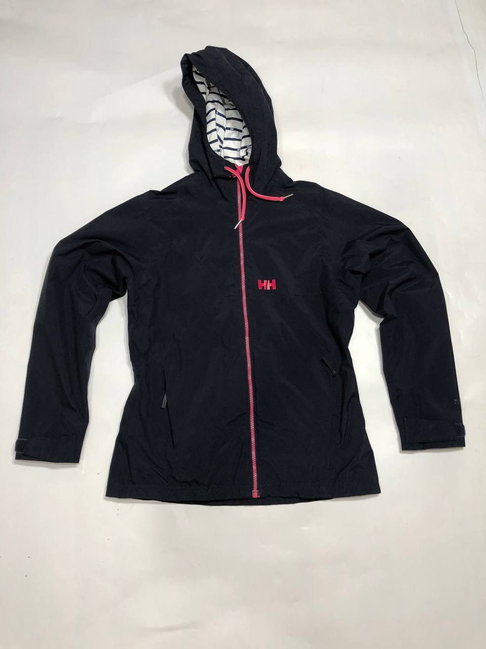 Vintage Helly Hansen Teal and Grey Sweatshirt Windbreaker L XL
