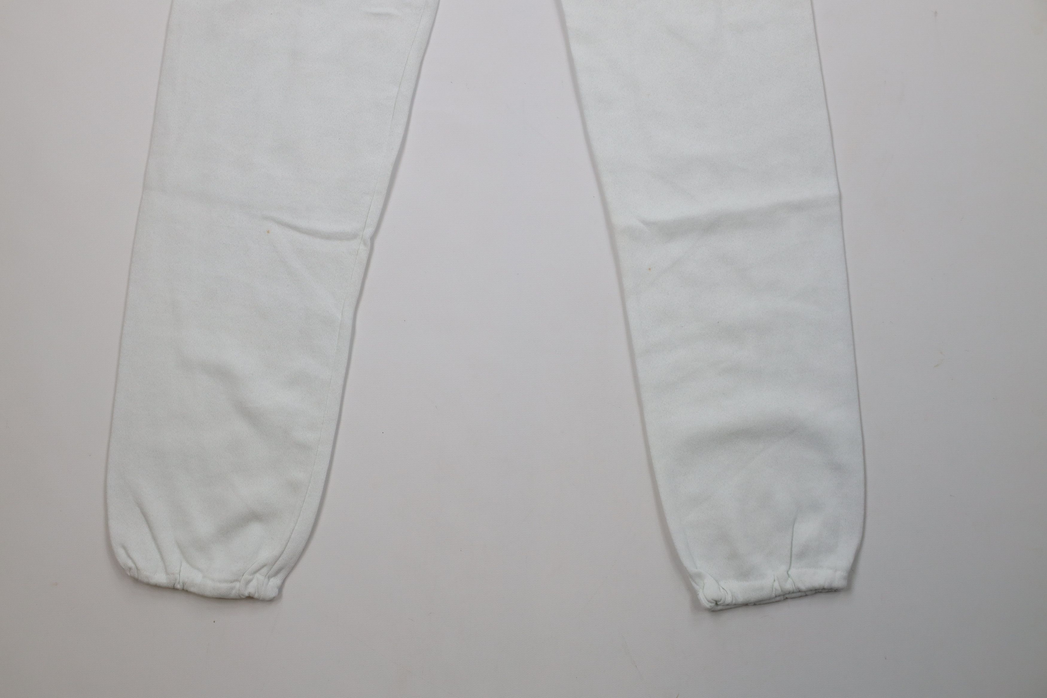 Vintage Vintage 90s Streetwear Cuffed Sweatpants Joggers White USA Size US 32 / EU 48 - 4 Thumbnail