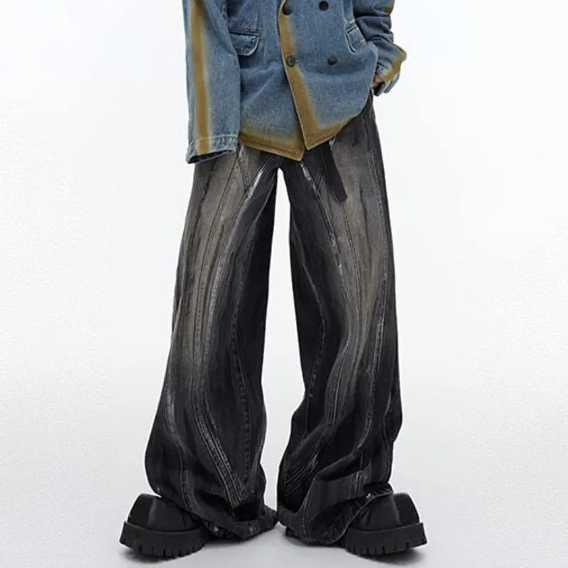 Jean × Vintage Streetwear Jeans Size US 32 / EU 48 - 2 Thumbnail