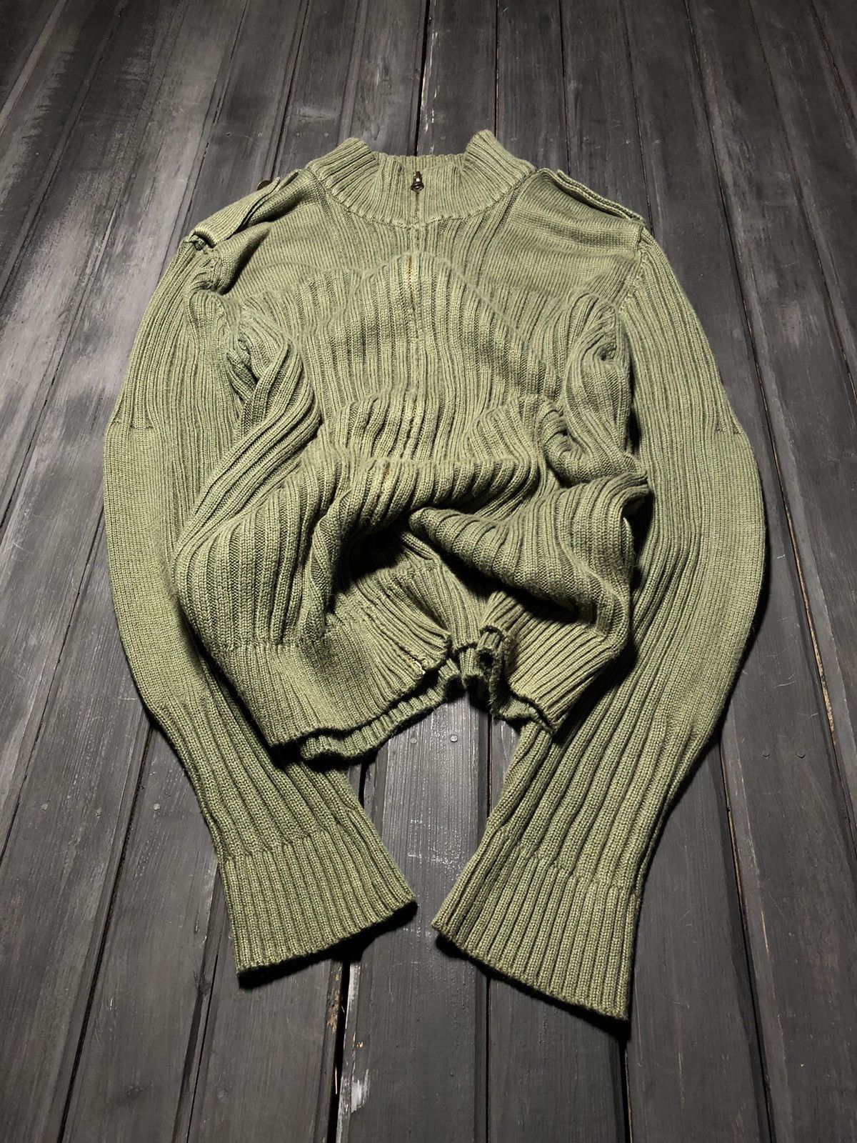 Hysteric Glamour × Japanese Brand VTG STREETWEAR KAPITAL JAPANESE STYLE ZIP SWEATER 90S Size US M / EU 48-50 / 2 - 1 Thumbnail