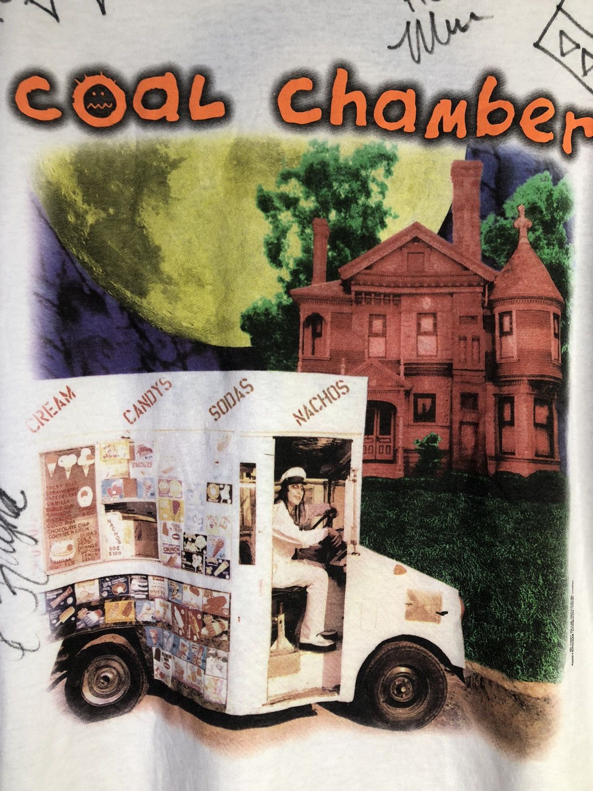 Band Tees × Vintage Rare! Vintage Coal Chamber with Signed Member Size US XL / EU 56 / 4 - 3 Thumbnail