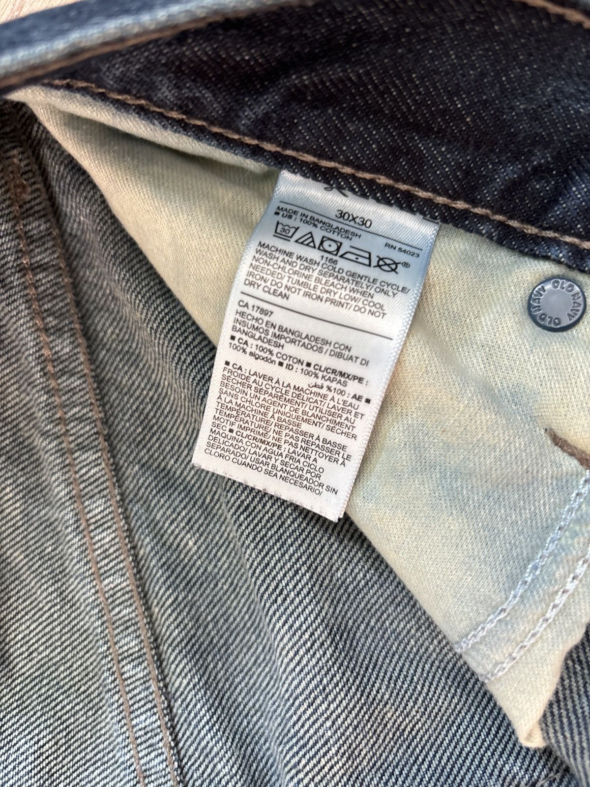 Old Navy × Vintage Old Navy Straight Taper Jeans Size US 30 / EU 46 - 5 Thumbnail