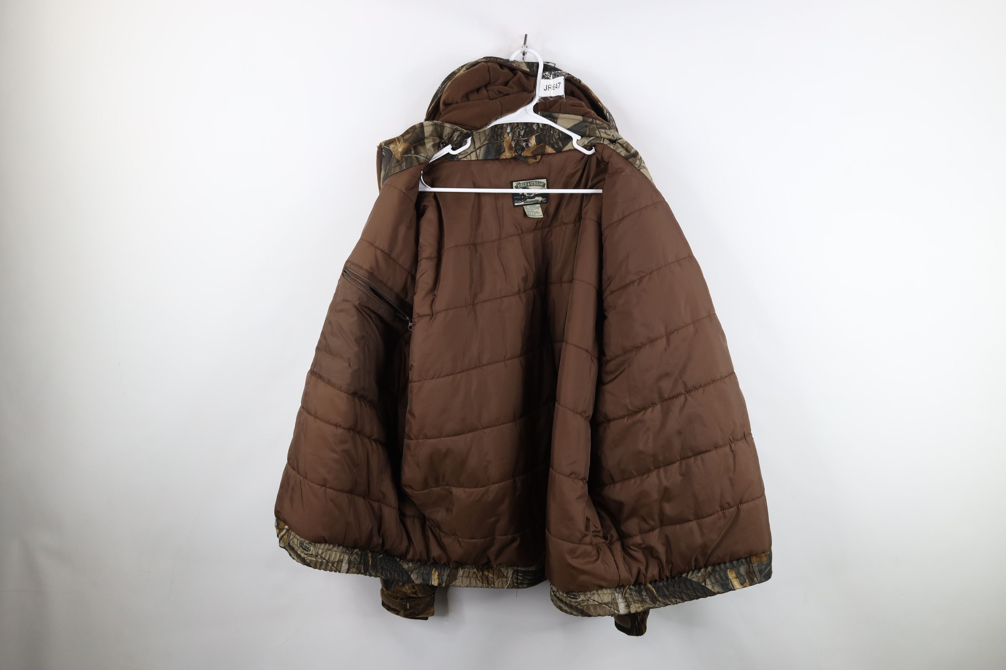 Vintage Vintage Streetwear Cloth Realtree Camouflage Hooded Jacket Size US XXL / EU 58 / 5 - 8 Thumbnail