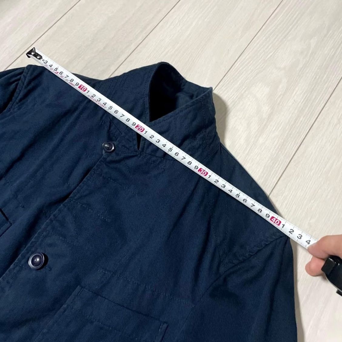 Engineered Garments ENGINEERED GARMENTS BEDFORD JACKET SIZE XS COTTON DARK NAVY MATERIAL USED MEN Size US XS / EU 42 / 0 - 7 Thumbnail