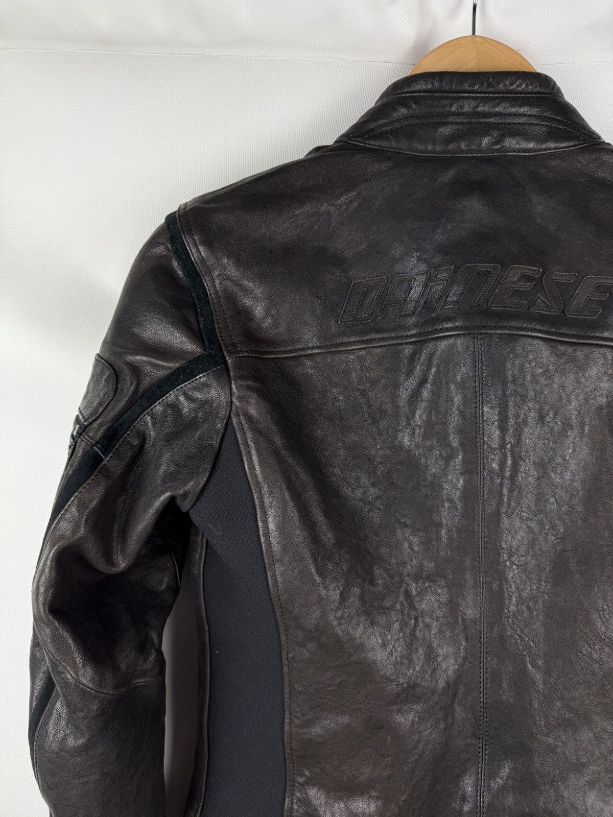 Dainese Dainese Ladies Leather Biker Racing Motorcycle Jacket Size M / US 6-8 / IT 42-44 - 16 Thumbnail