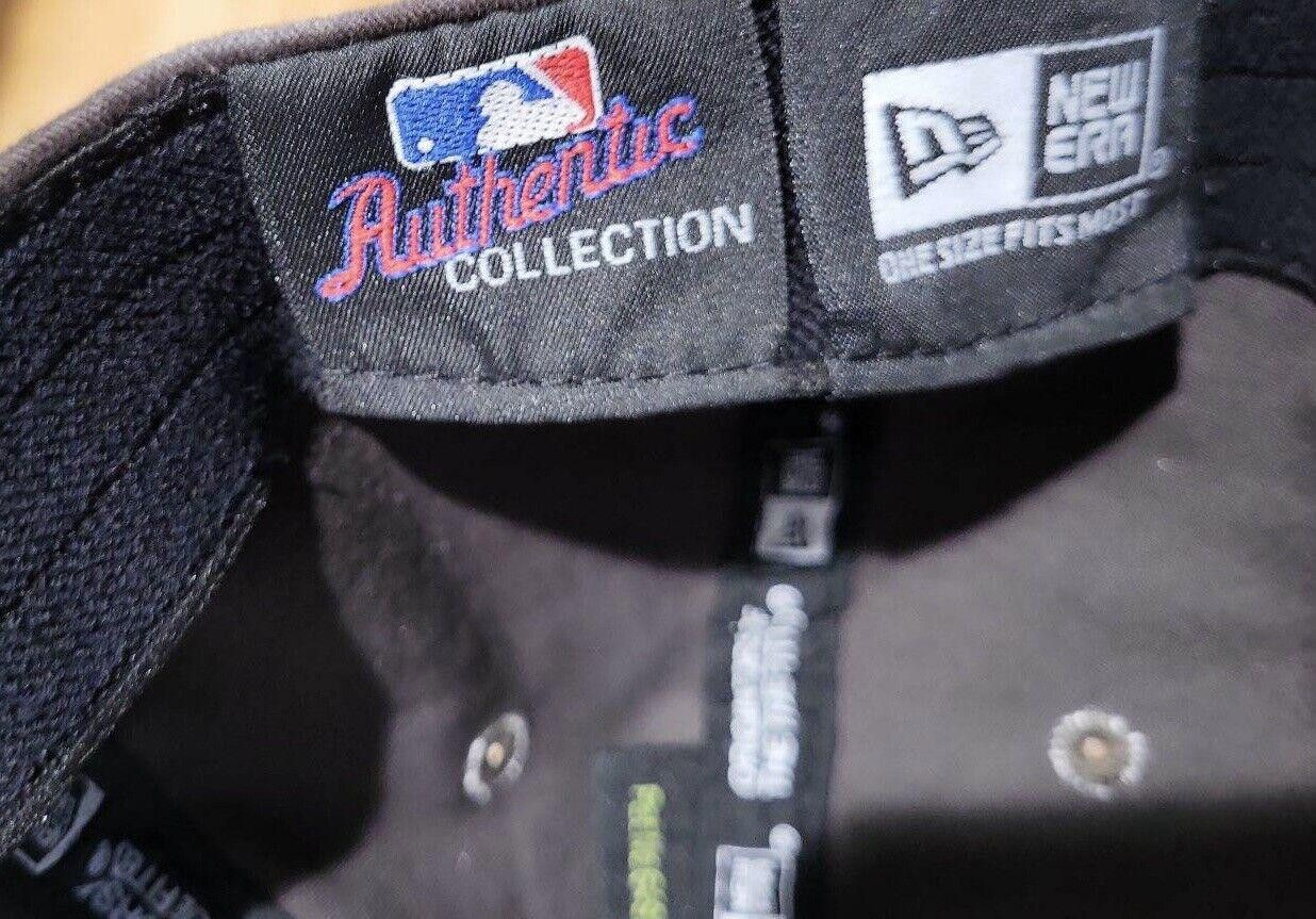 New Era 2008 World Series Red Sox Hat One Size Black Hat Cap New Era Size ONE SIZE - 3 Thumbnail