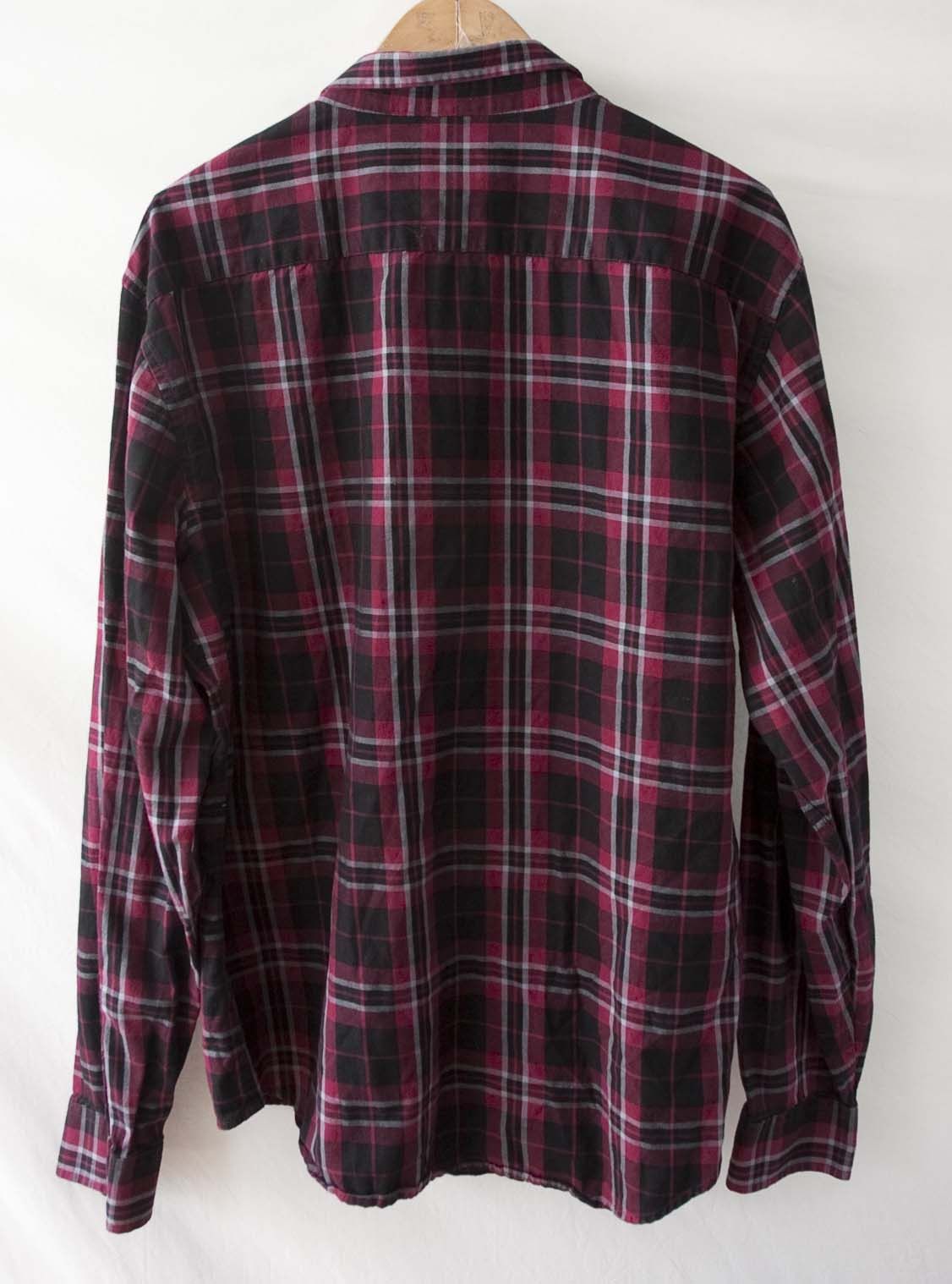 Armani Exchange Armani Exchange Shirt Flannel Size XXL Red/ Black Size US XXL / EU 58 / 5 - 6 Thumbnail