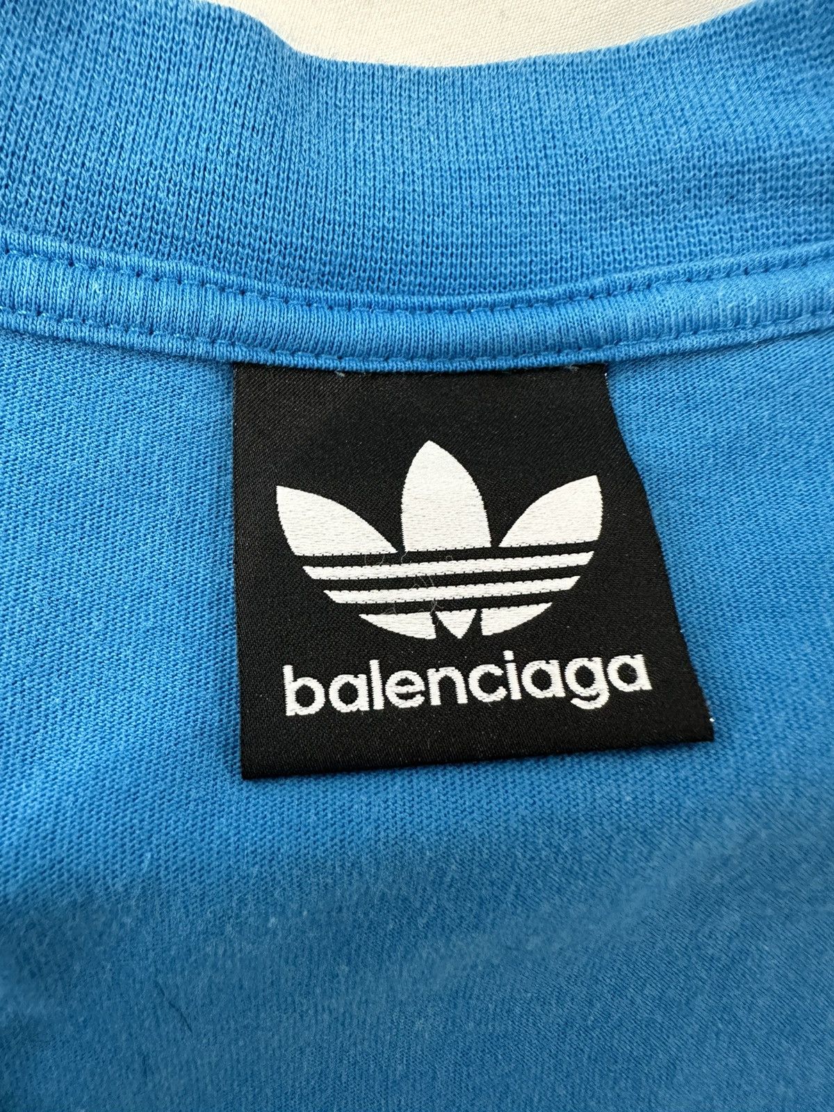 Balenciaga Balenciaga x adidas Unisex T-Shirt Oversized Size US XL / EU 56 / 4 - 3 Thumbnail