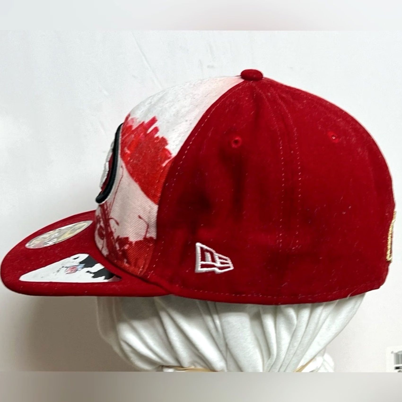New Era New Era Hat Mens 7 1/8 Red NFL San Francisco 49ers 59FIFTY Field Cap Size RARE Size ONE SIZE - 3 Thumbnail
