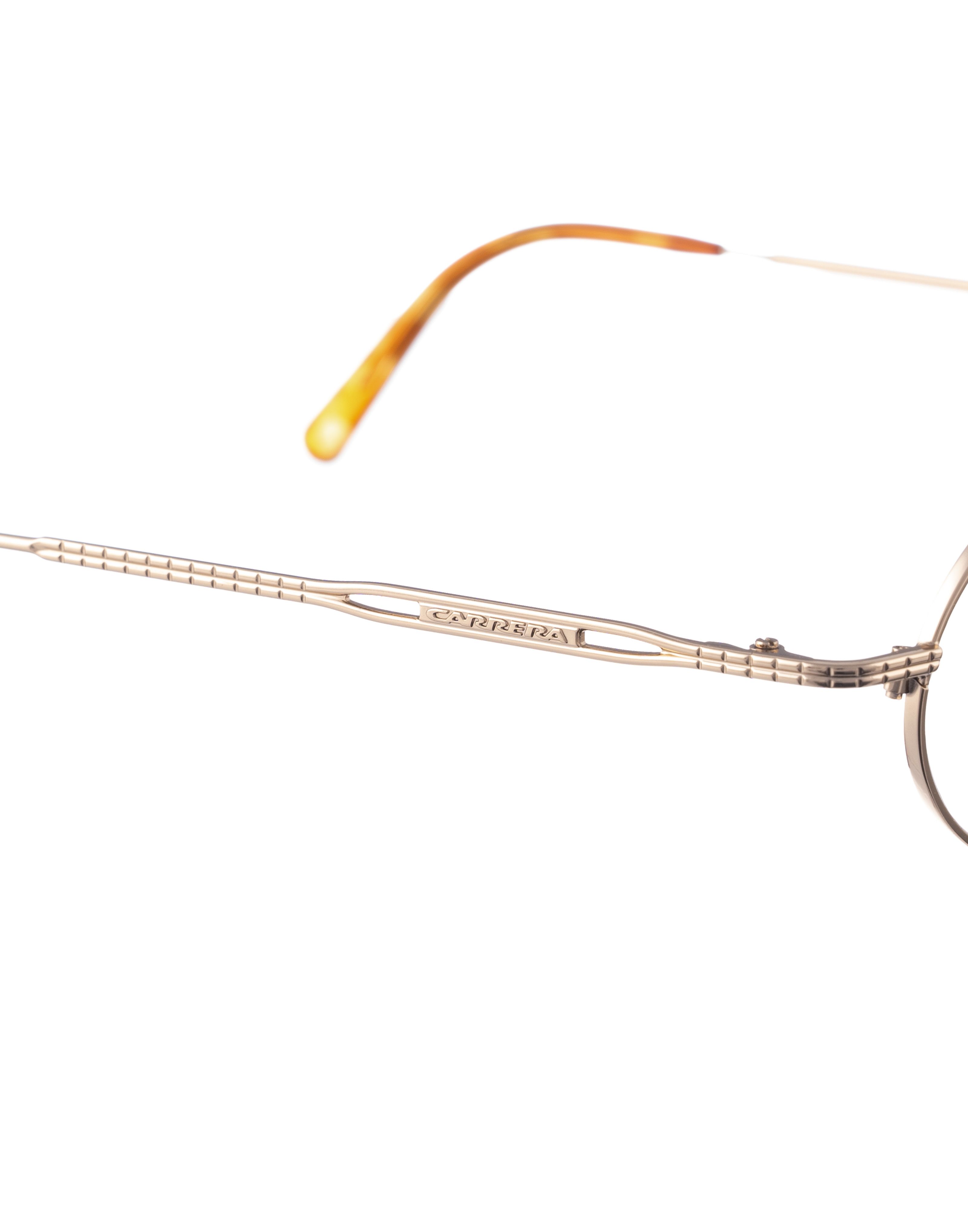 Carrera Carrera 00s Oversize Metallic Gold Oval Glasses Size ONE SIZE - 3 Thumbnail