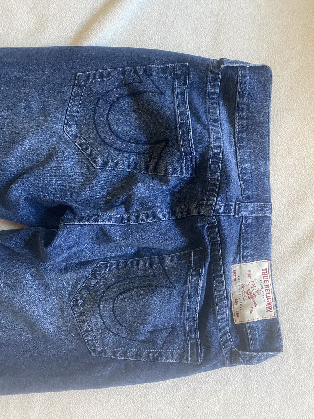True Religion True Religion Rickey Relaxed Straight Fit Size US 33 - 4 Thumbnail