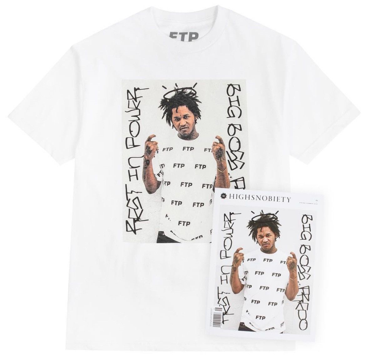 Fuck The Population FTP RIP Fredo Tee Size US XXL / EU 58 / 5 - 5 Thumbnail