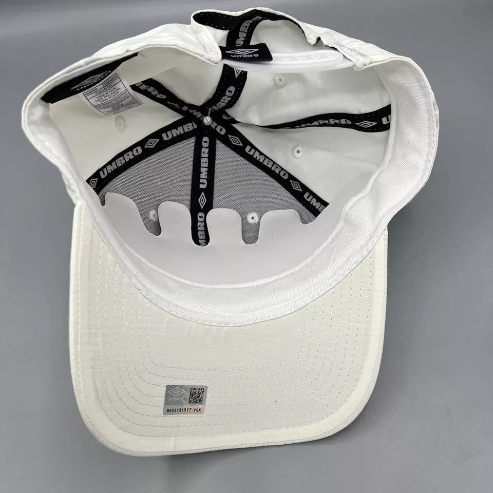 Umbro Umbro Hat Men White Checkered Embroidered Snap Back Cap New Size ONE SIZE - 5 Thumbnail