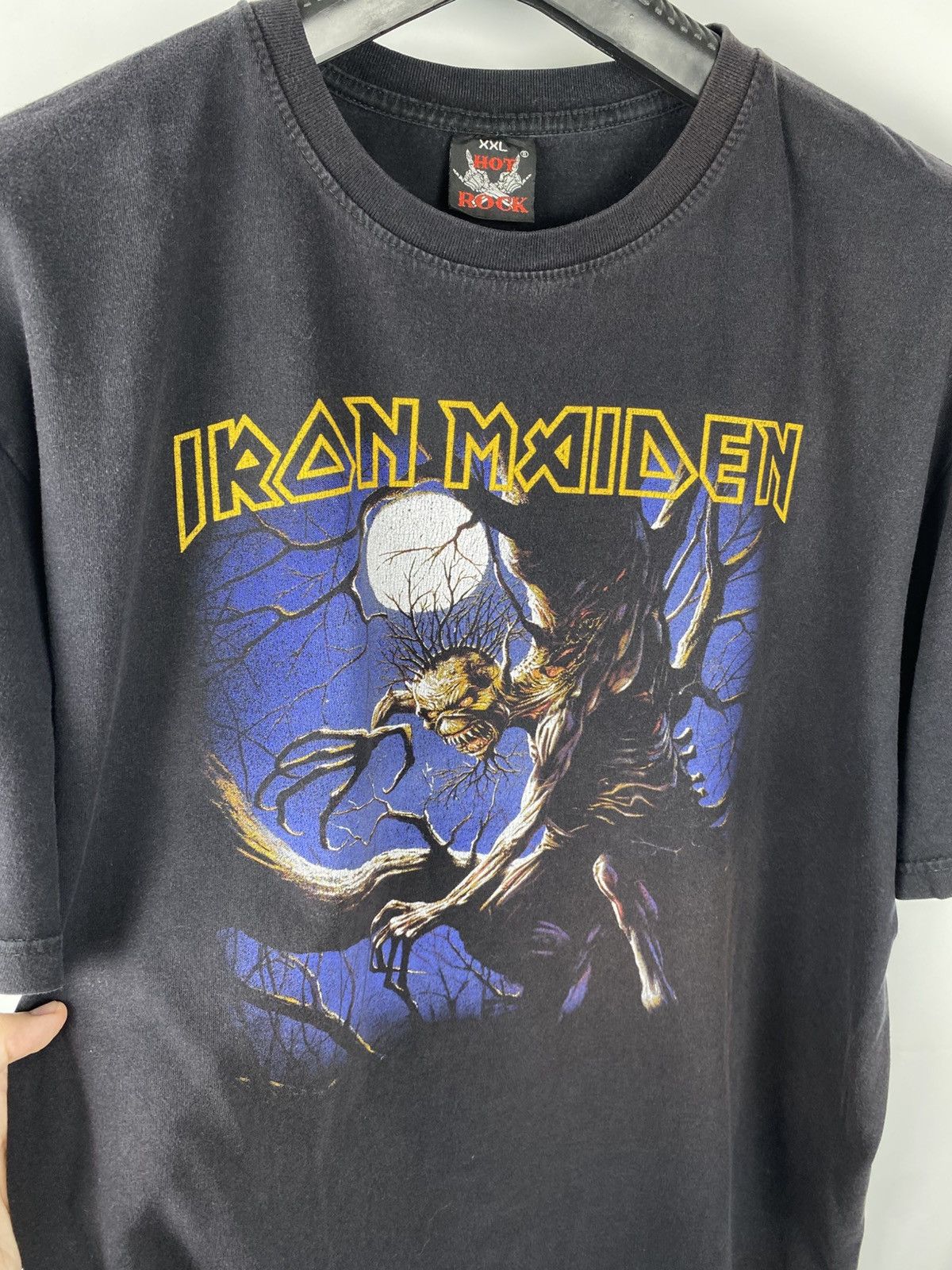 Iron Maiden Vintage Iron Maiden Fear Of The Dark Reprint Tee Rock Band Size US XXL / EU 58 / 5 - 6 Thumbnail