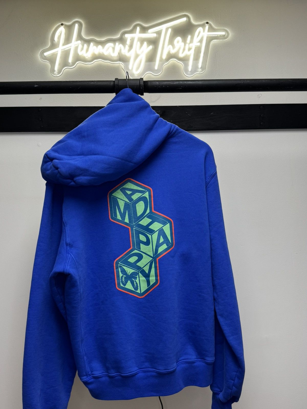 Madhappy MADHAPPY Unisex Cube Hoodie in Cotton Fleece Clemantis Size US M / EU 48-50 / 2 - 5 Thumbnail