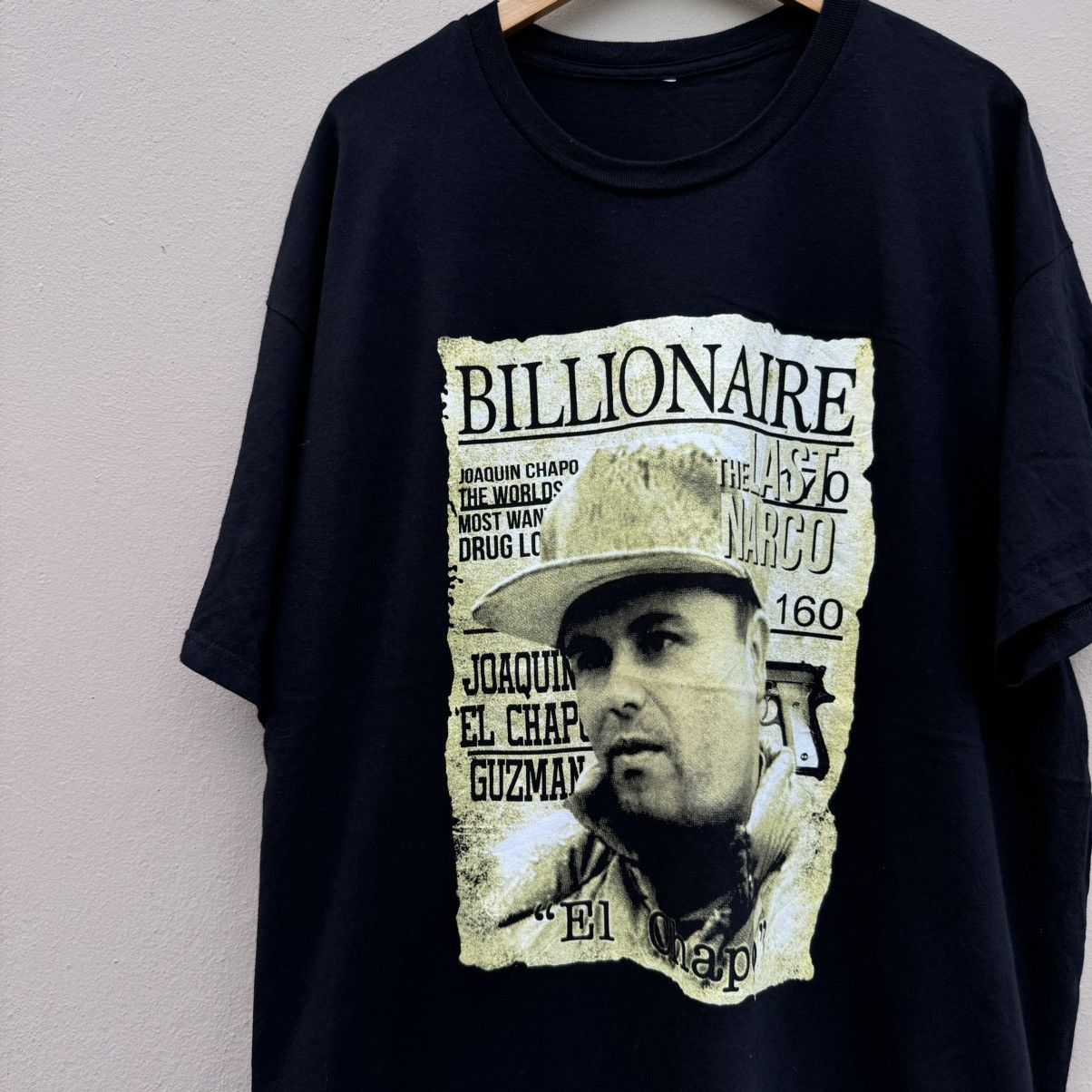 Vintage el chapo t shirt Size US XXL / EU 58 / 5 - 2 Thumbnail