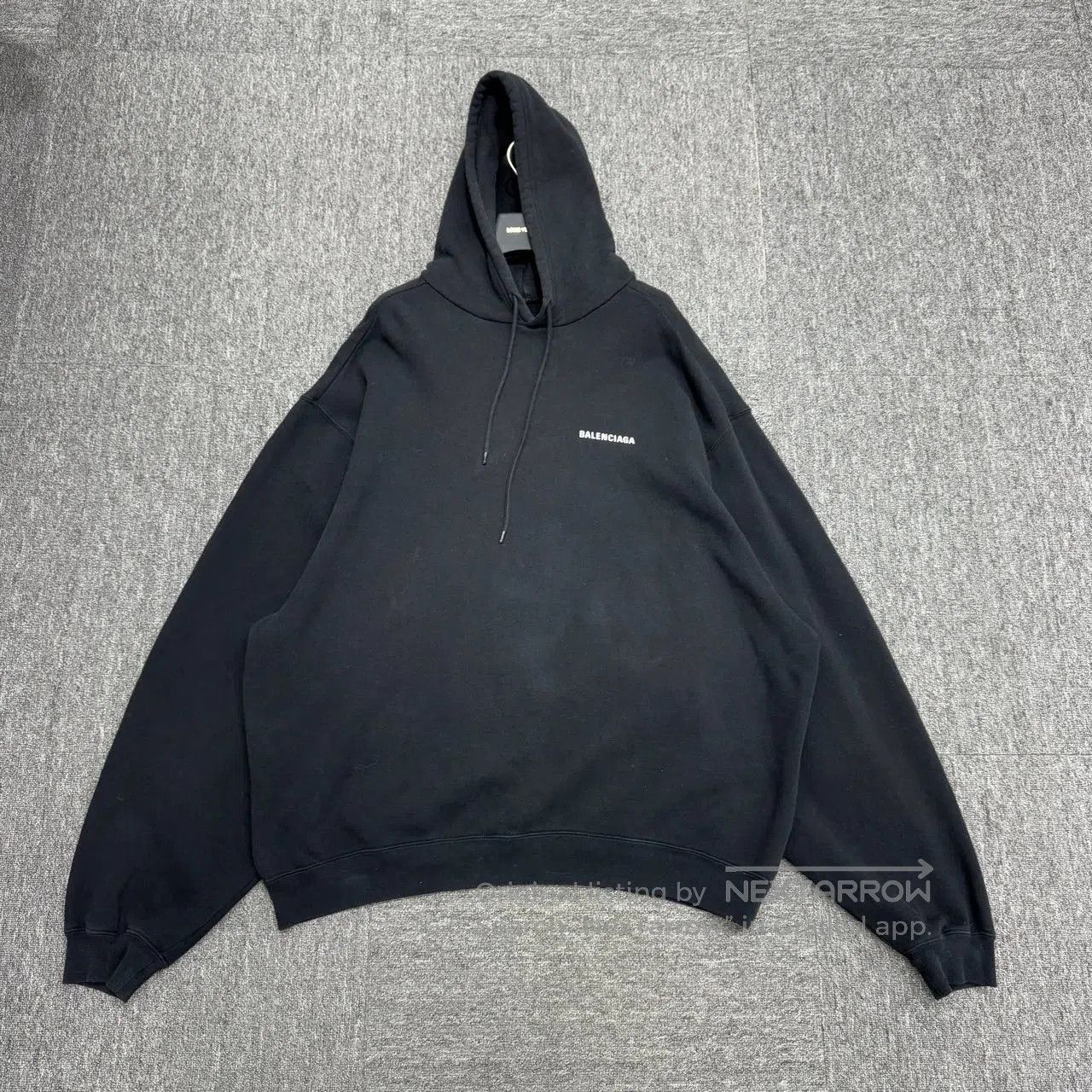 Balenciaga Balenciaga Logo Print Hoodie. Size US S / EU 44-46 / 1 - 1 Thumbnail
