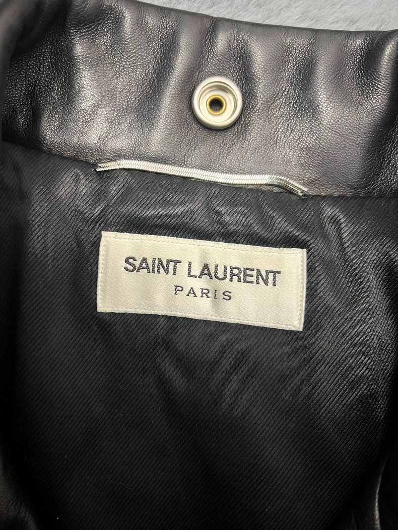 Yves Saint Laurent saint laurent 16ss L01 Motorcycle Zipper Leather Jacket 250 Size US M / EU 48-50 / 2 - 3 Thumbnail