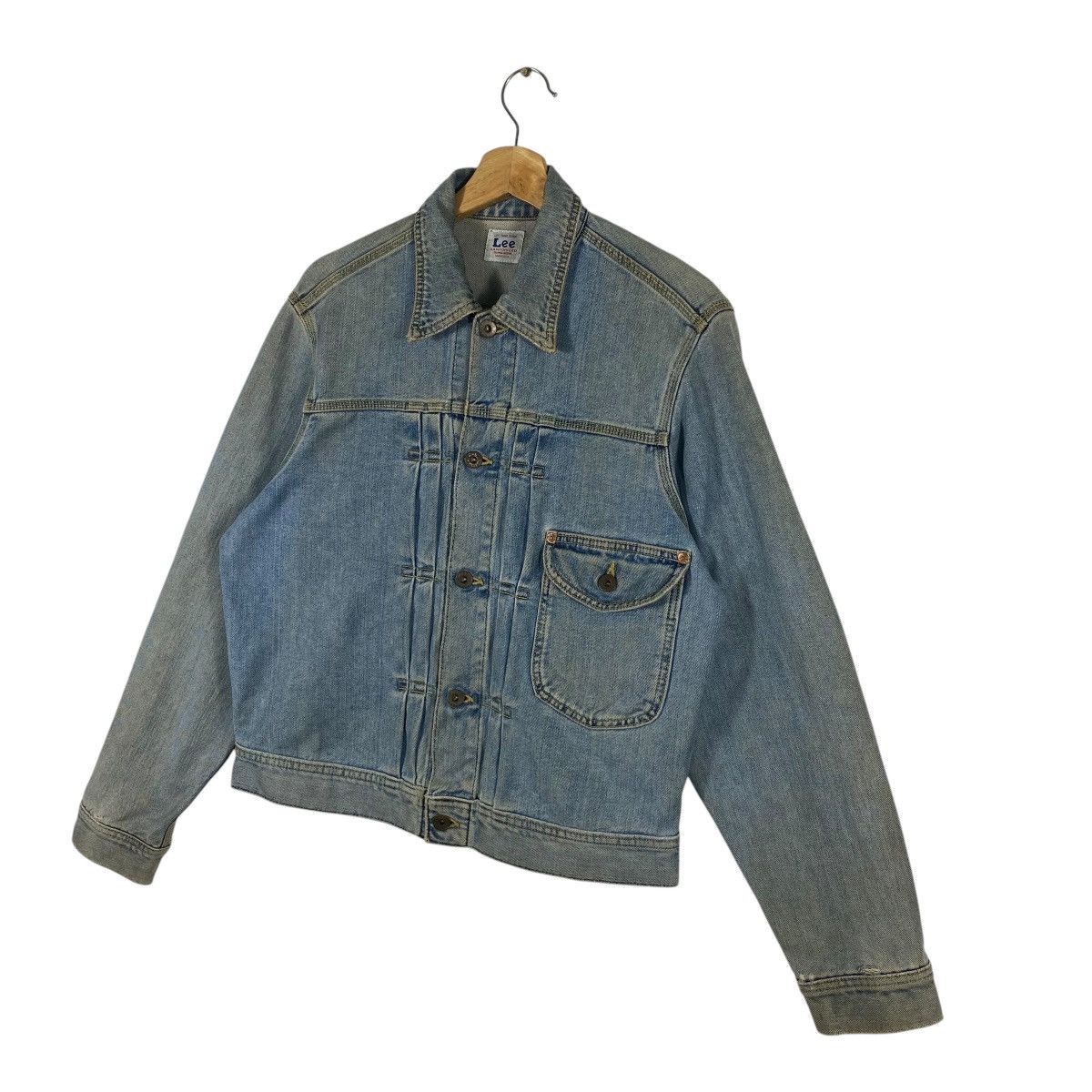 Lee × Levi's Vintage Clothing × Vintage Vintage 90s Lee Cowboy Left Hand Denim Jacket Sanforized Size US M / EU 48-50 / 2 - 2 Thumbnail