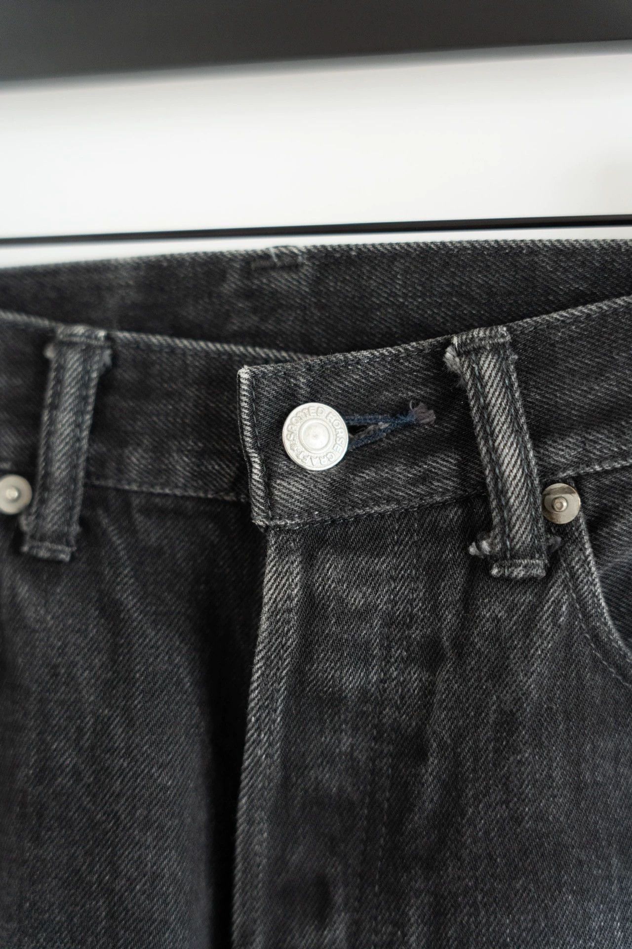 Yohji Yamamoto Yohji Yamamoto 14SS Washed Distressed Denim Jeans Size US 30 / EU 46 - 4 Thumbnail