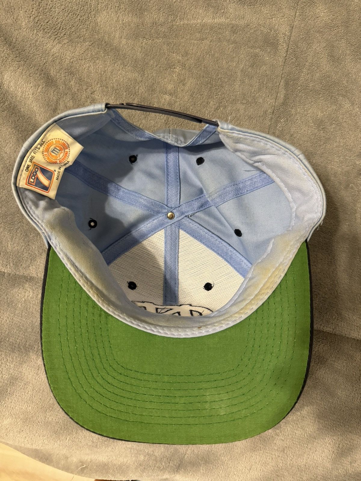 Logo 7 Vintage 1990s UNC Snapback Logo 7 Size ONE SIZE - 2 Thumbnail