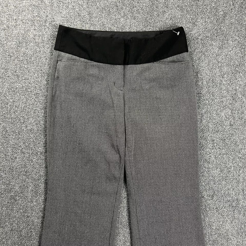 Express Express Pants Womens 2R Gray Editor Bootcut Polyester Blend Size 26" / US 2 / IT 38 - 2 Thumbnail