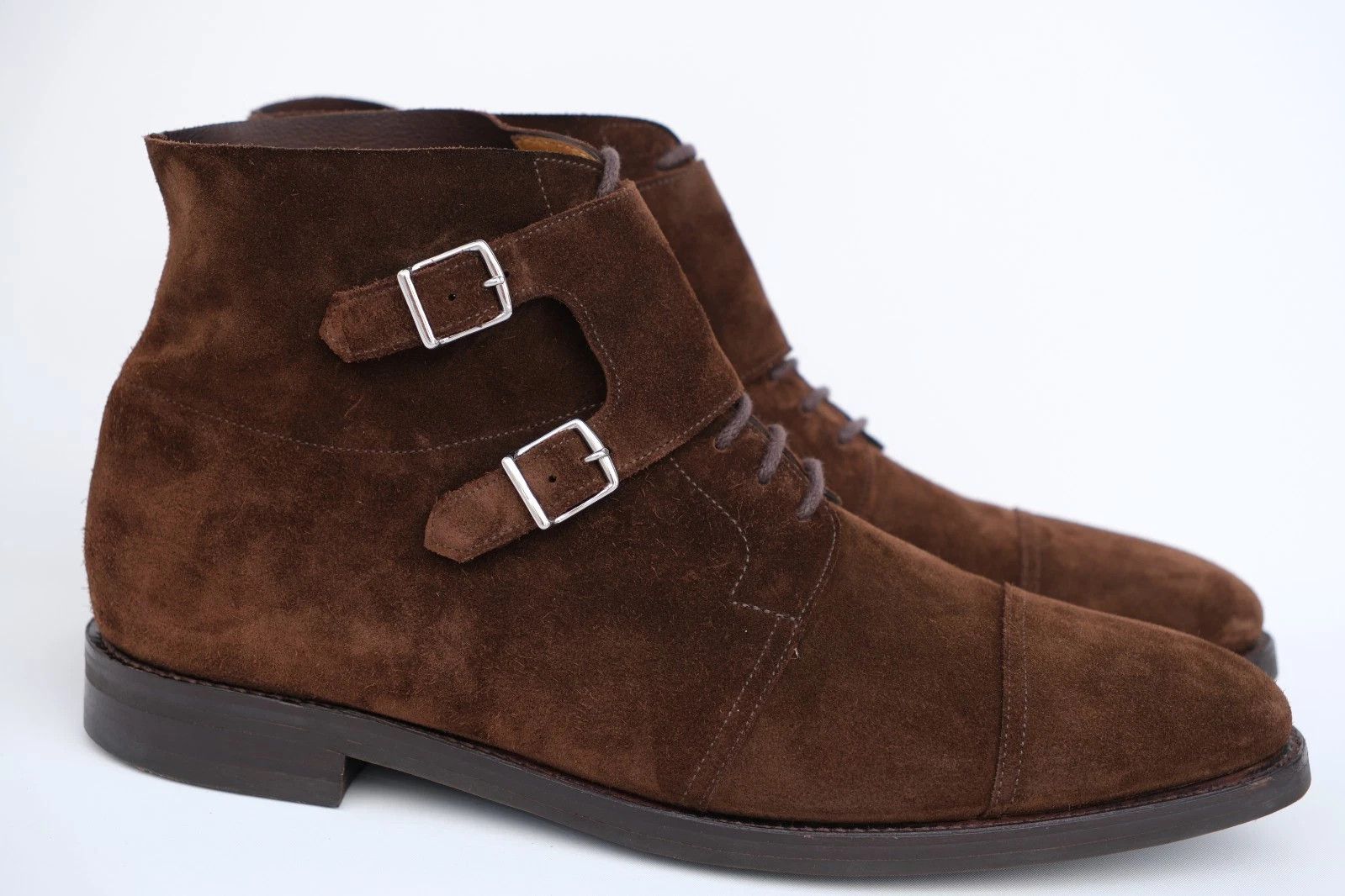 John Lobb Mint John Lobb Pearson Brown Suede EU 44.5 UK 10.5 / US 11.5 Size US 11.5 / EU 44-45 - 3 Thumbnail