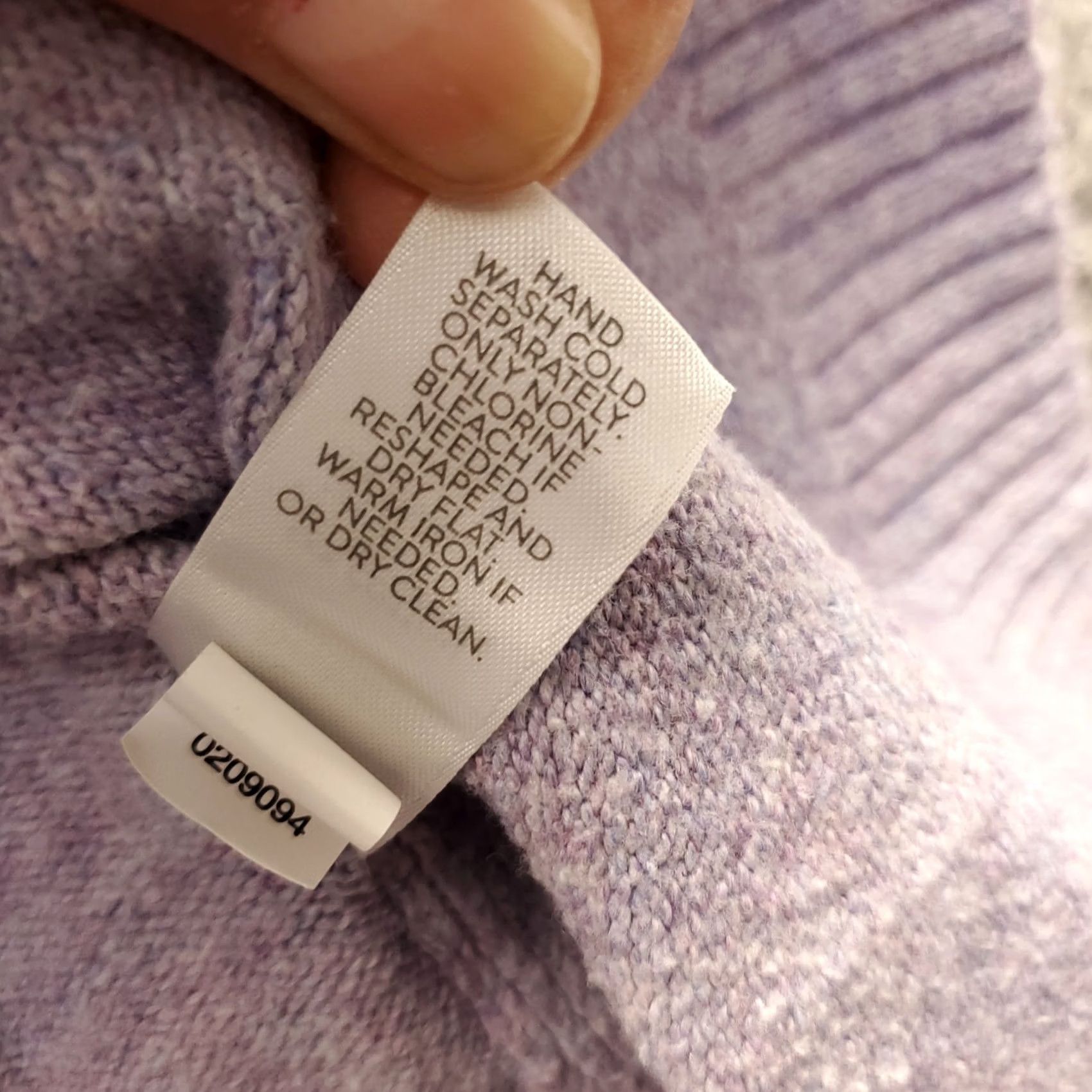 J. Jill J. Jill Sweater Womens Size M Purple Knit Oversized Crew Neck Pullover Size M / US 6-8 / IT 42-44 - 7 Thumbnail