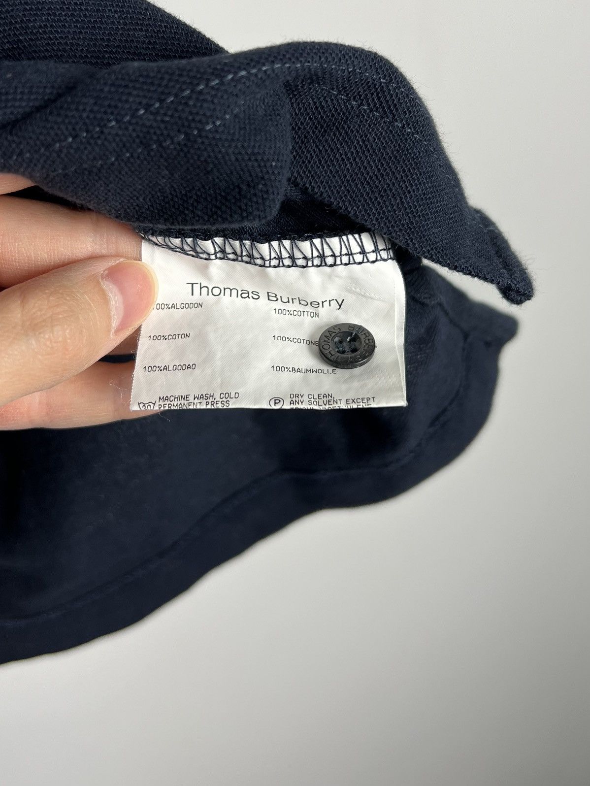 Burberry Polo Shirt Thomas Burberry Vintage Size US M / EU 48-50 / 2 - 3 Thumbnail
