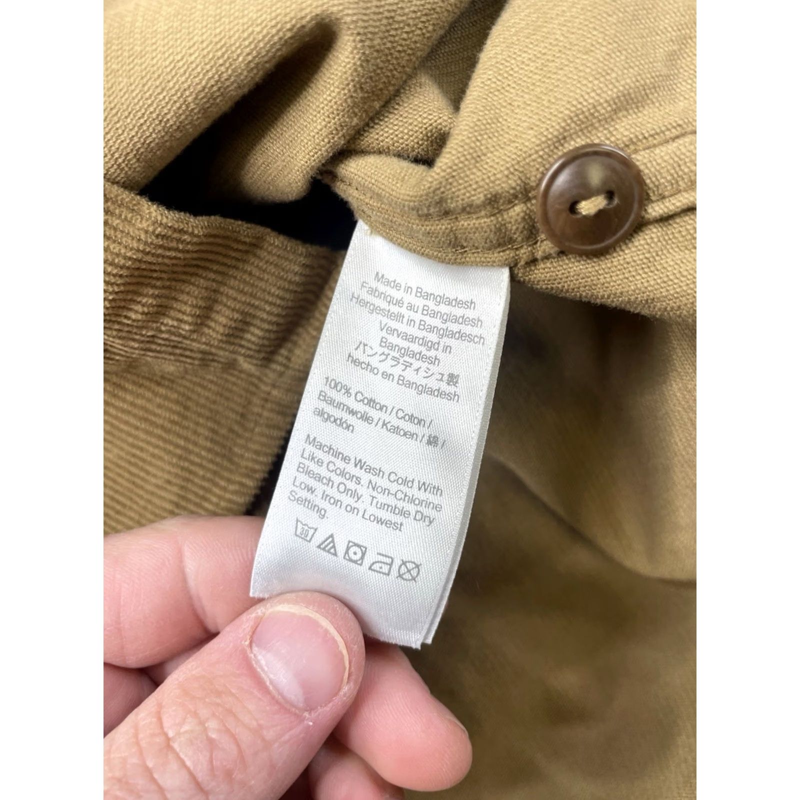 J.Crew VINTAGE J.CREW Corduroy Shirt Mens Large Brown Button-Up Work Shirt L Brown Mens Size US L / EU 52-54 / 3 - 7 Thumbnail