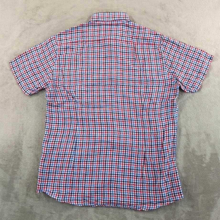 Barbour Barbour Shirt Tailored Fit Multi Gingham Check Men M Linen Button-Up Short Sleeve Collared 100% NEW Size US M / EU 48-50 / 2 - 4 Thumbnail